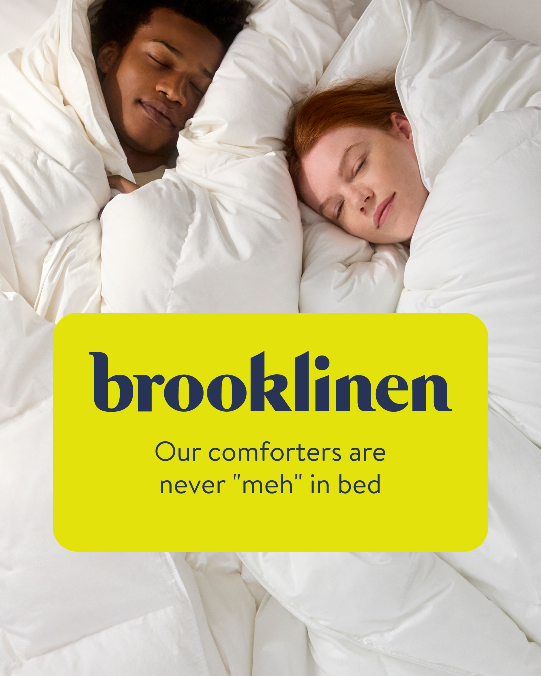 Brooklinen Facebook ad