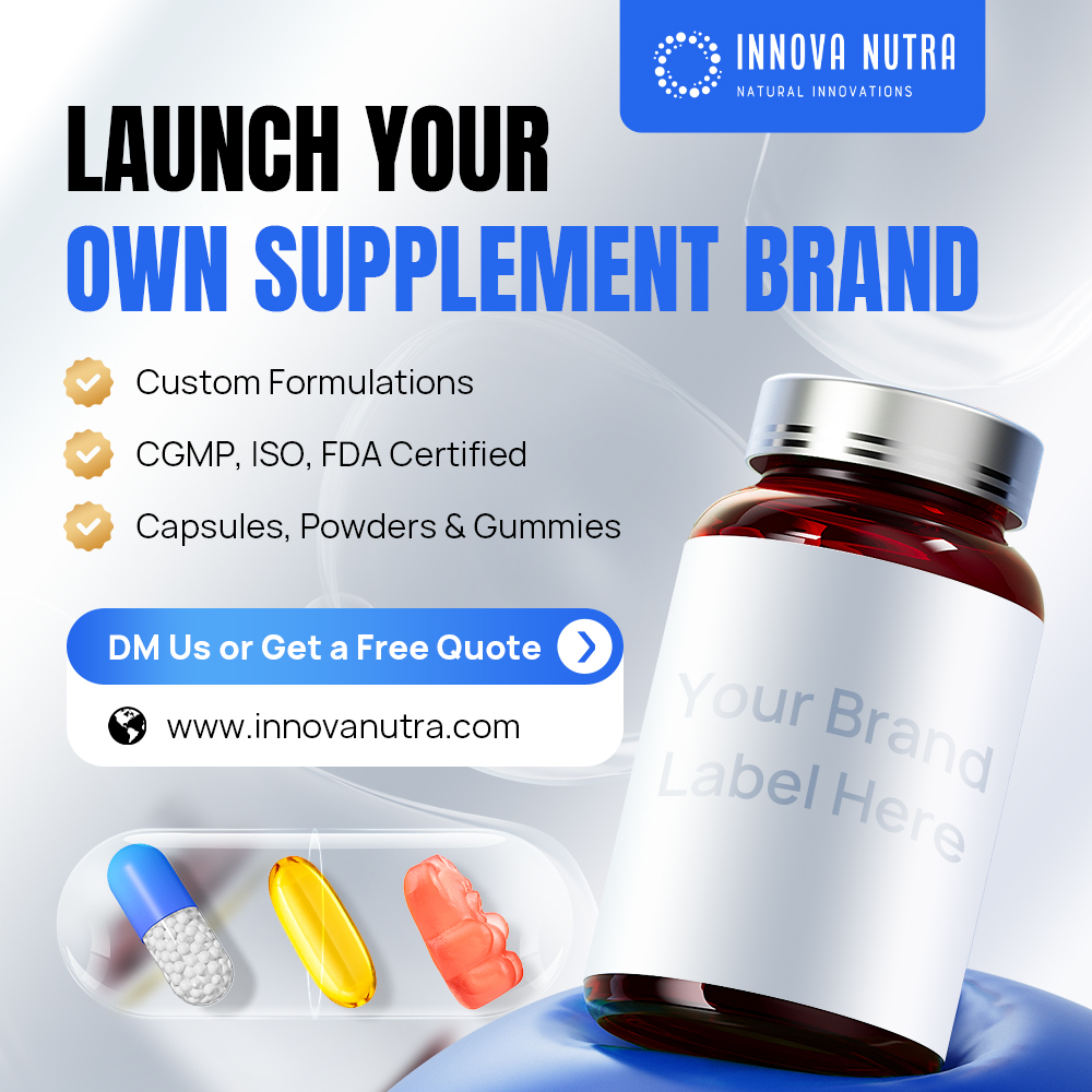 Innova Nutra Facebook ad: Looking for a Reliable Supplement Manufacturer?