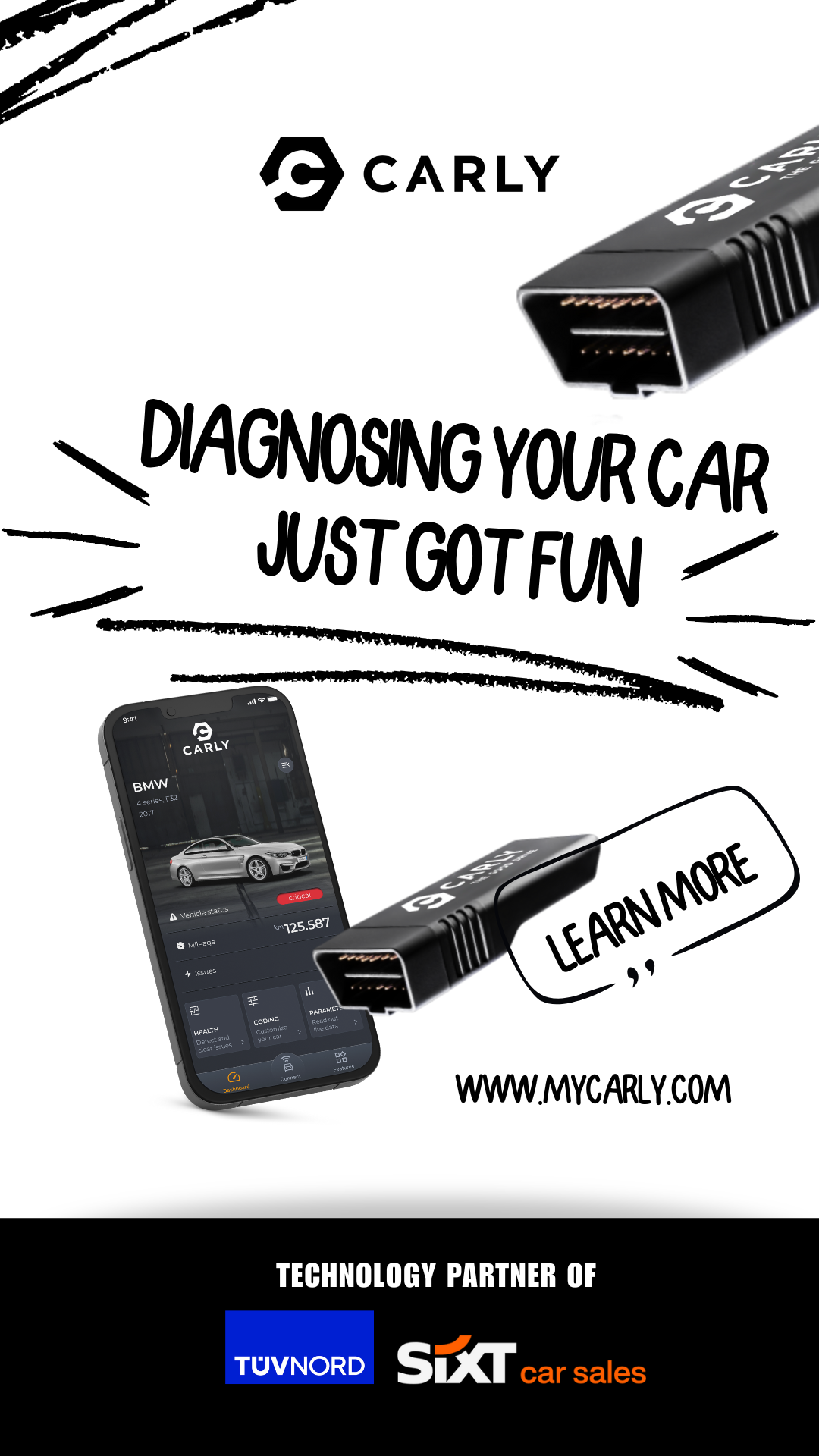Carly - Connected Car Facebook ad