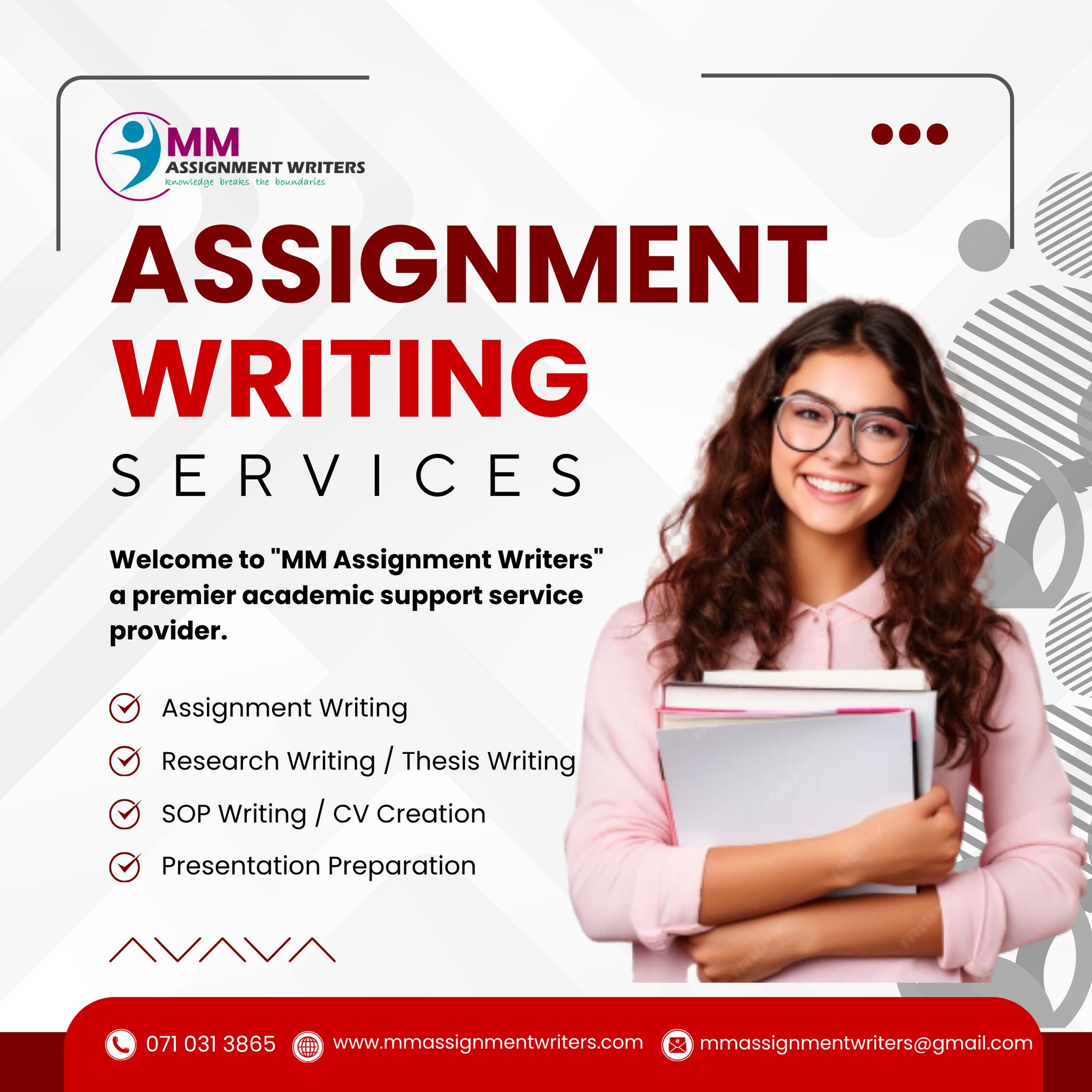 MM Assignment Writers Facebook ad