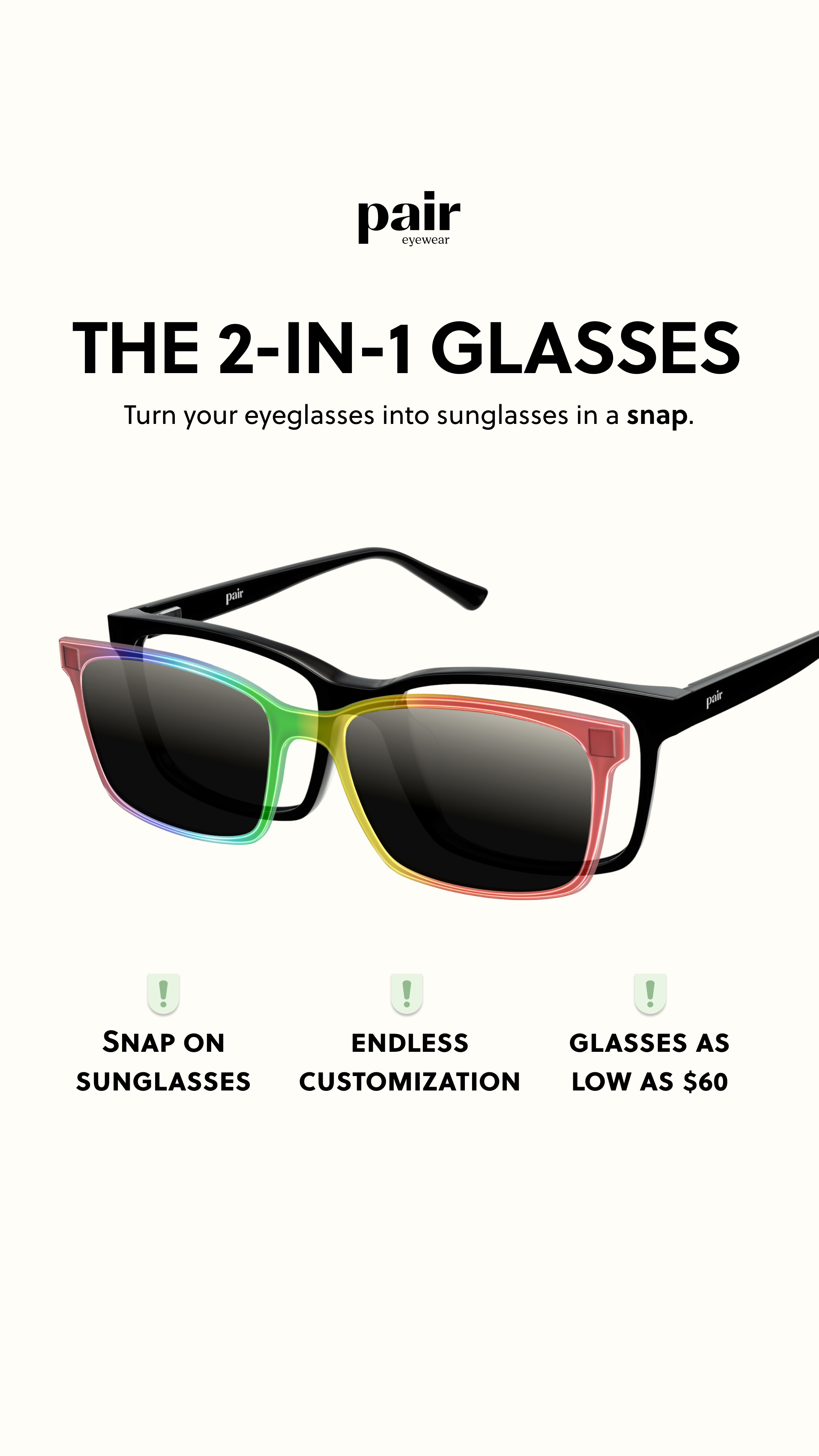 Pair Eyewear Facebook ad