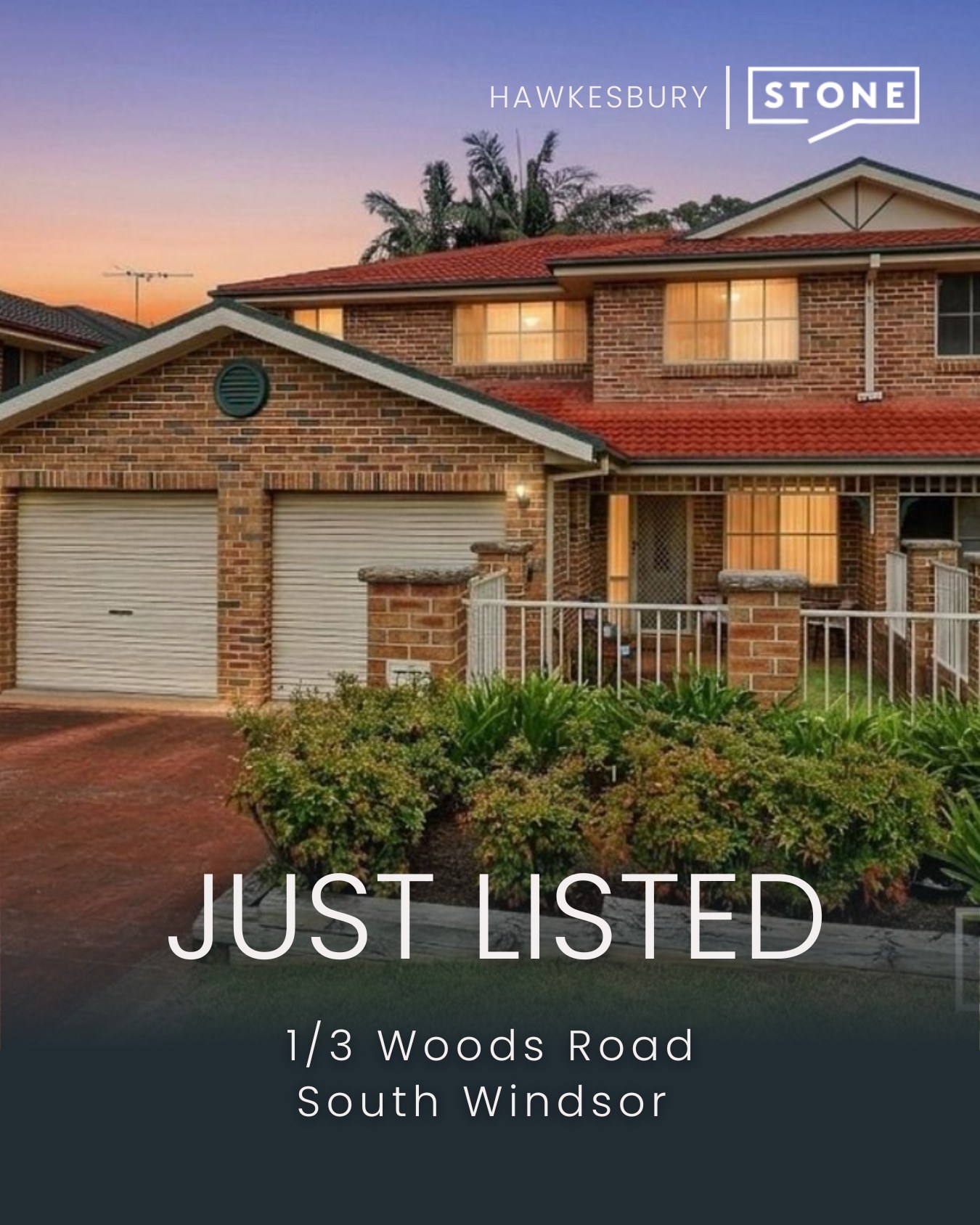 Stone Real Estate Hawkesbury Facebook ad: ππππ ππΆπππ²π± | 1/3 Woods Road, South Windsor
