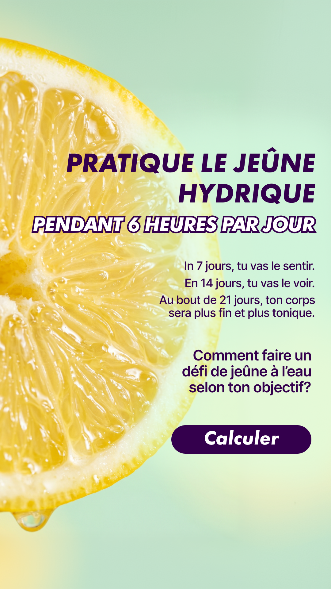 Simple Fasting App Facebook ad