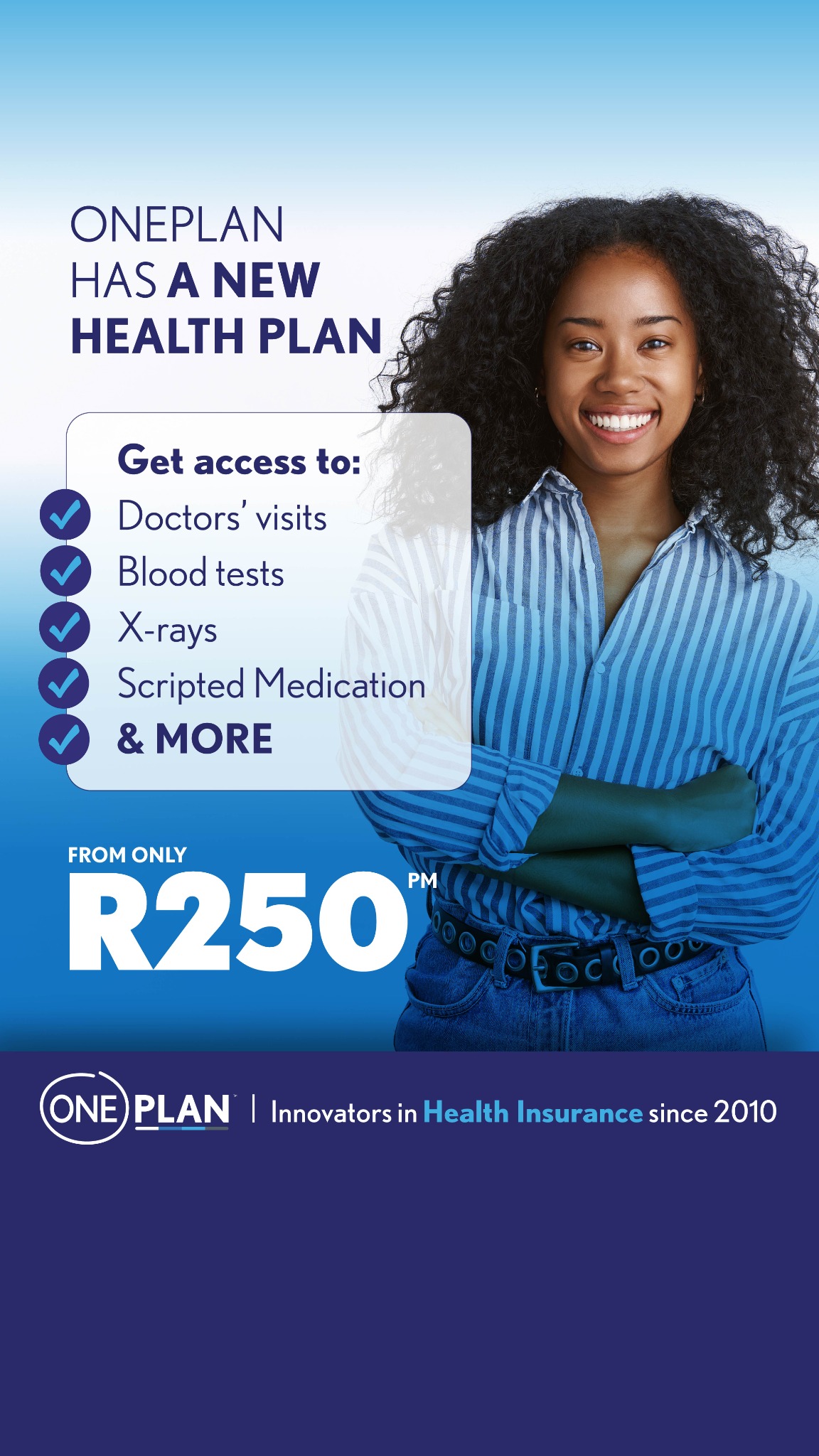 Oneplan Health Insurance Facebook ad