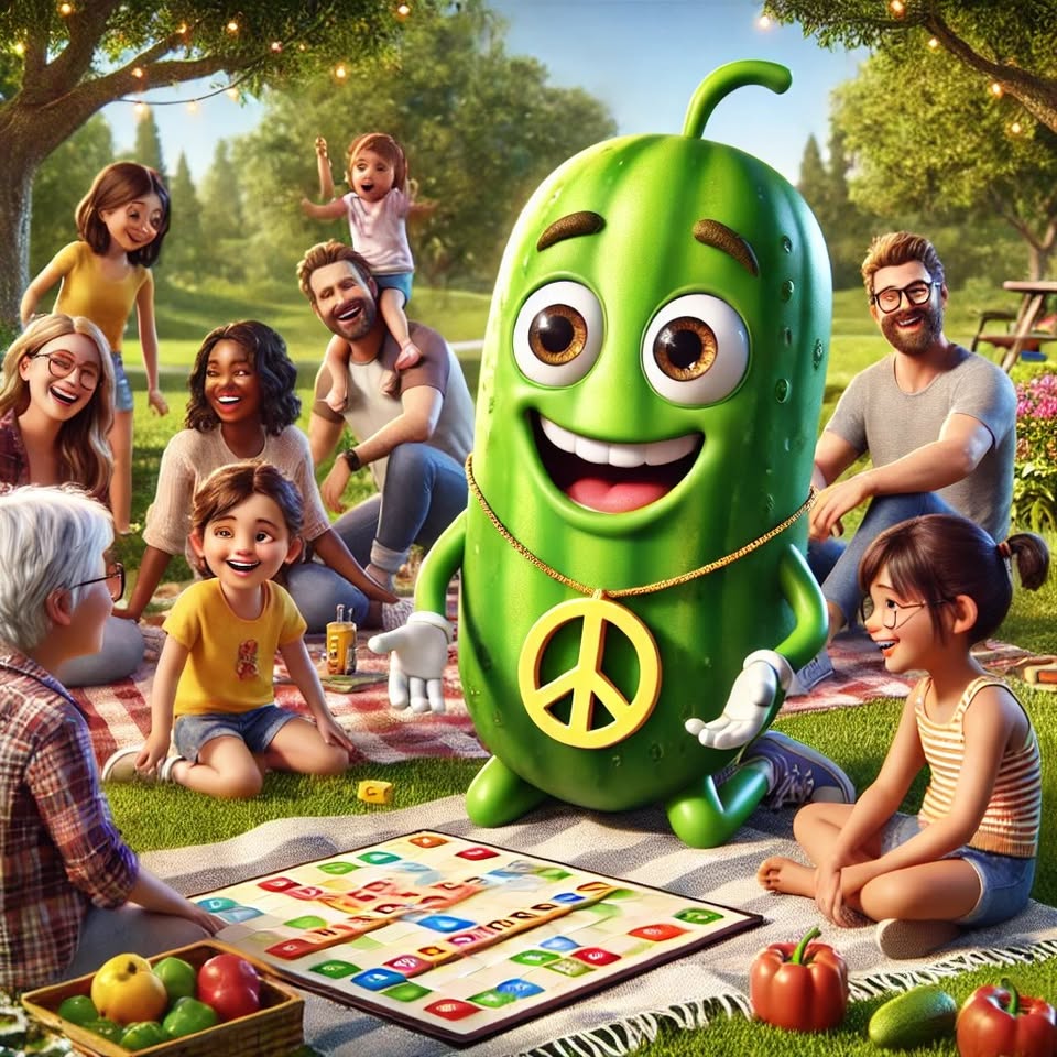 Peace Academy Facebook ad: Discover Peace Pickle!