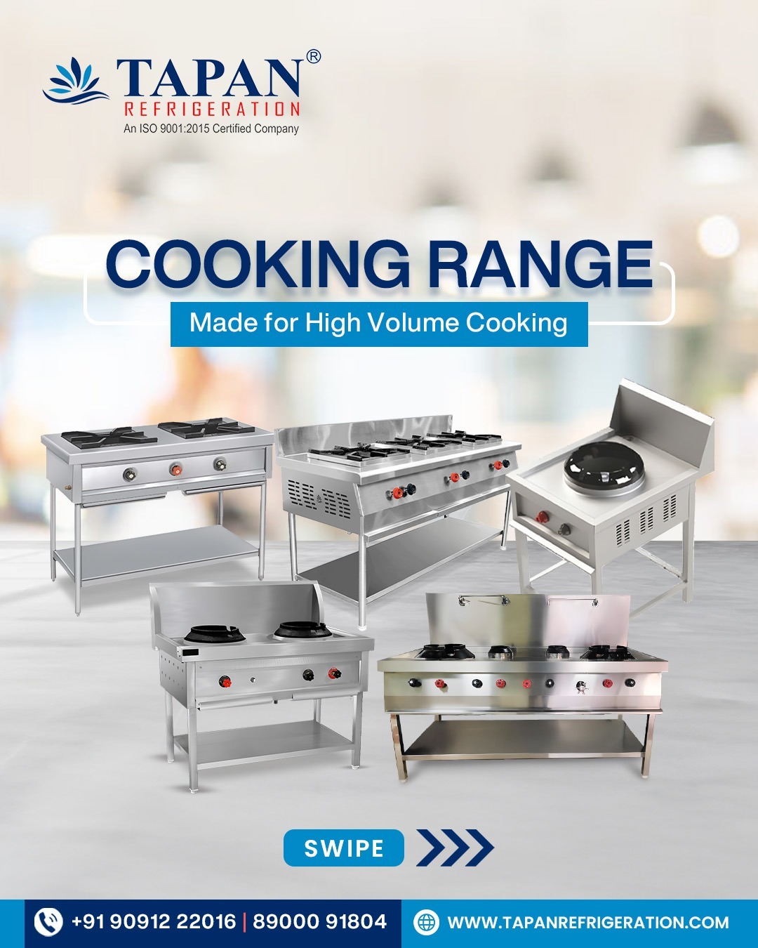 Tapan Refrigeration Facebook ad: Chat with us
