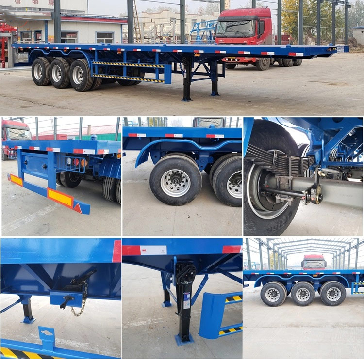 Lowbed /Flatbed /Fuel Tanker Semi-trailer for sale China factory Facebook ad: 15+ Years Professional Manufacturer sale