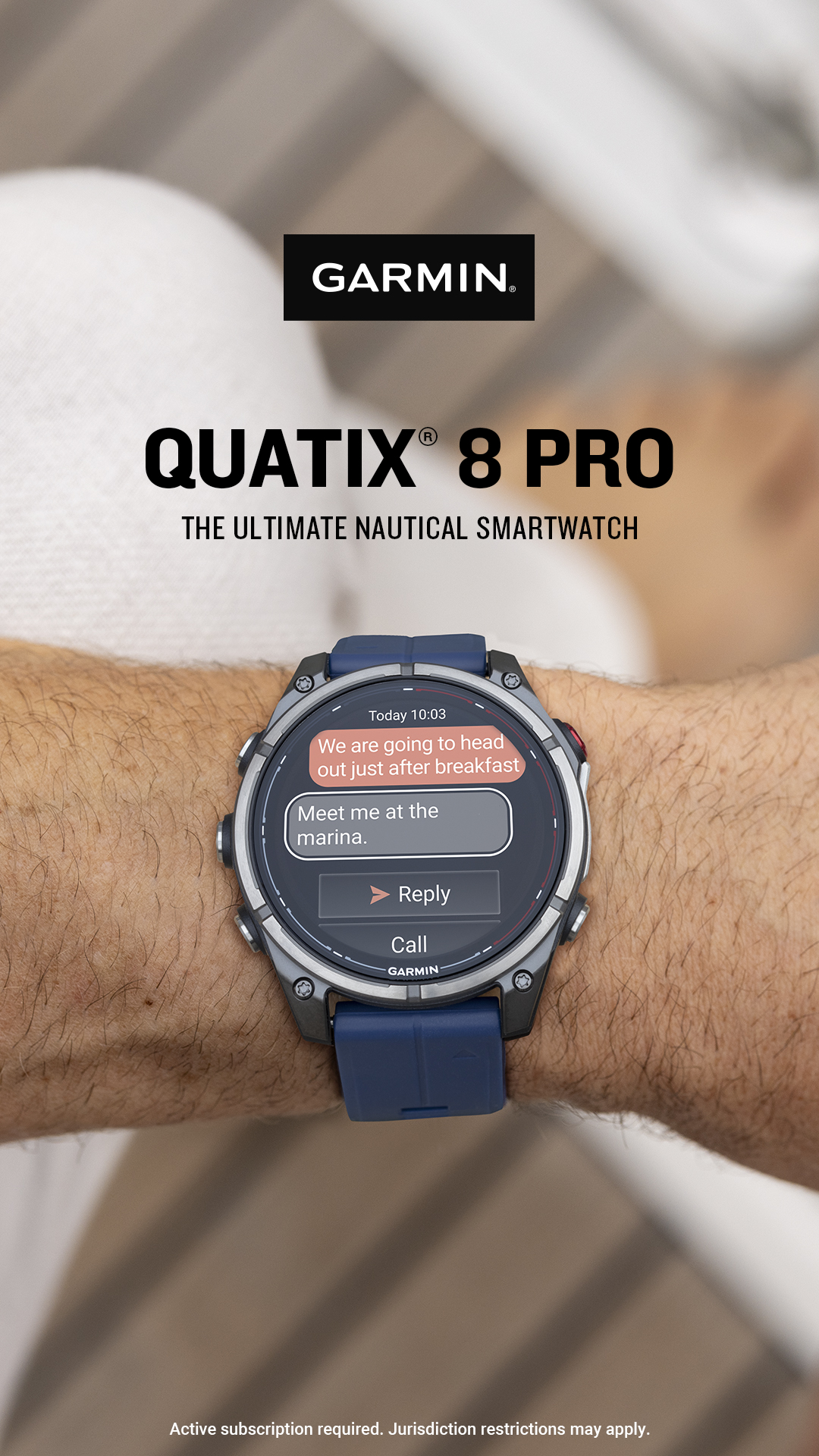 Garmin Marine Facebook ad