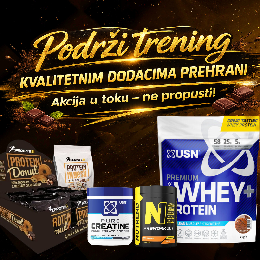 Proteini.si Facebook ad: Sportska prehrana Proteini.si