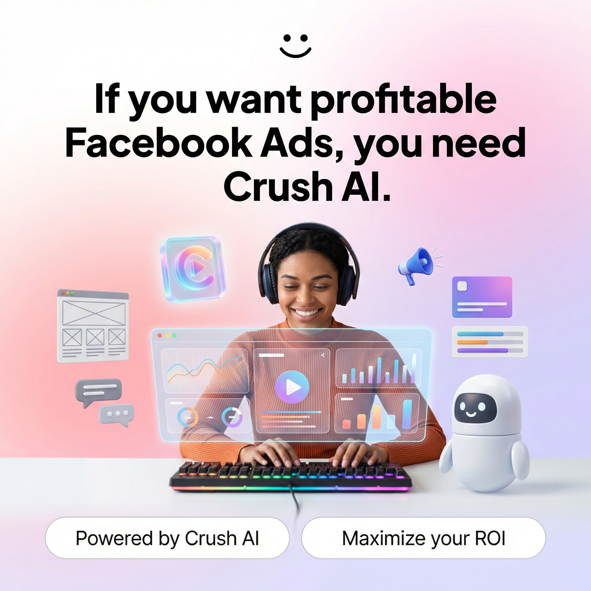 Mike Johnson - AI Marketing Facebook ad