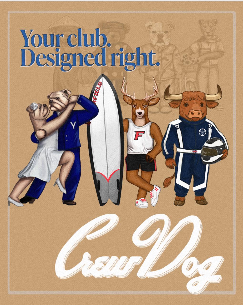 Crew Dog Facebook ad