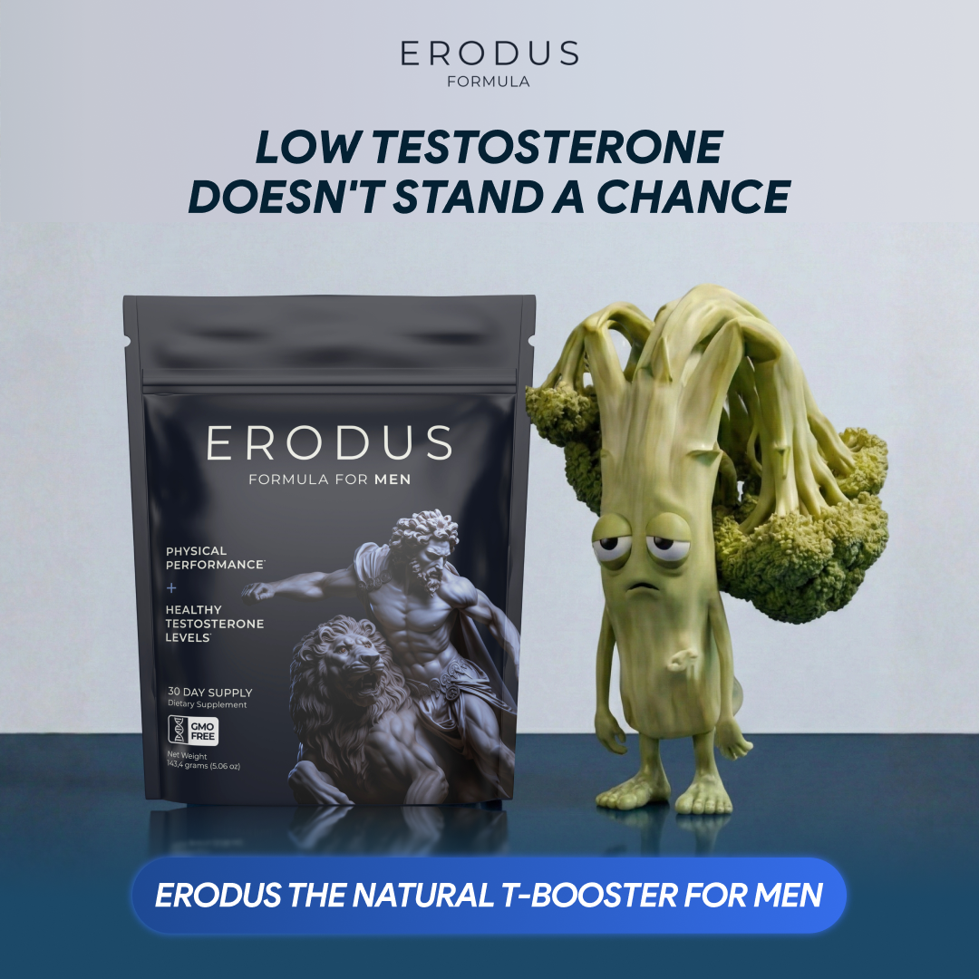 Erodus Formula For Men Facebook ad