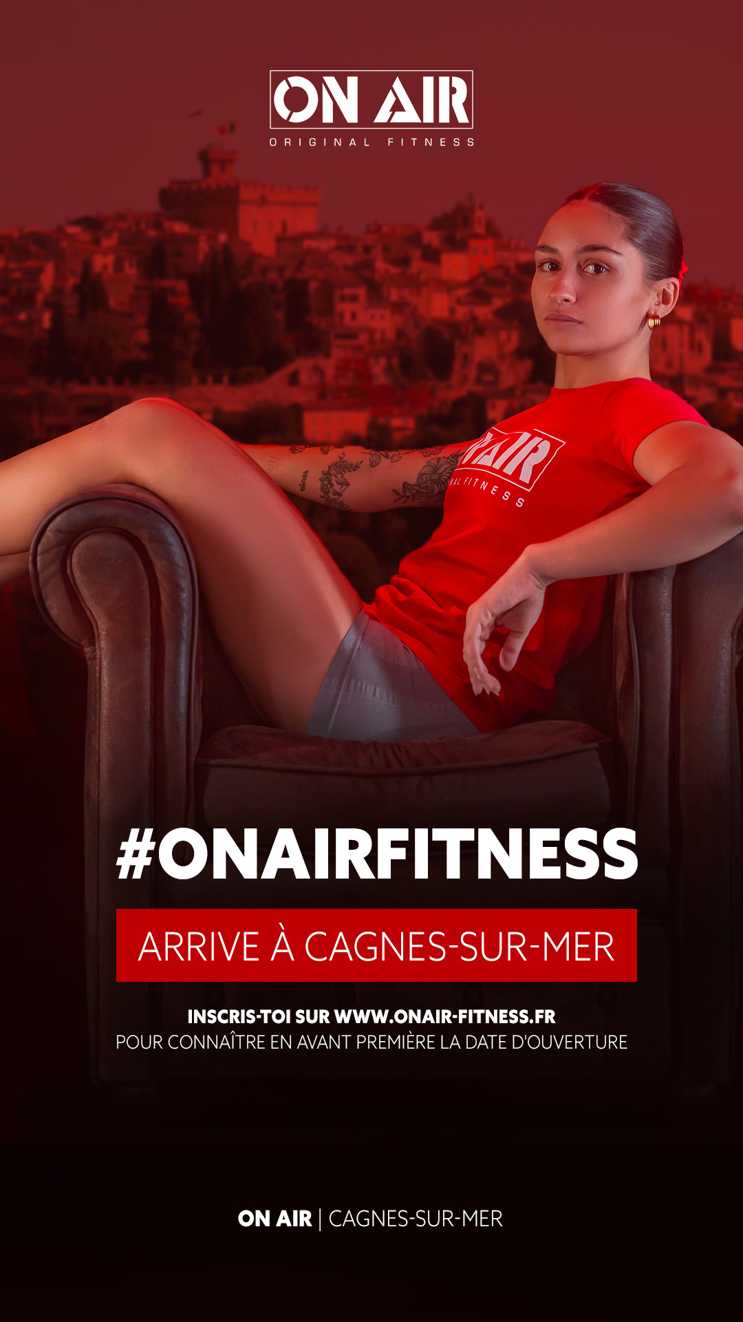 On Air Fitness clubs Facebook ad: ๐๐ข๐ ๐๐ก๐ ๐ฆ๐ข๐ข๐ก