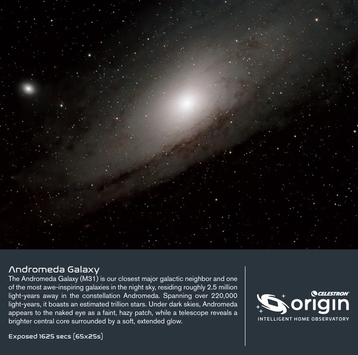Celestron Facebook ad: The Andromeda Galaxy (M31) is more than just…