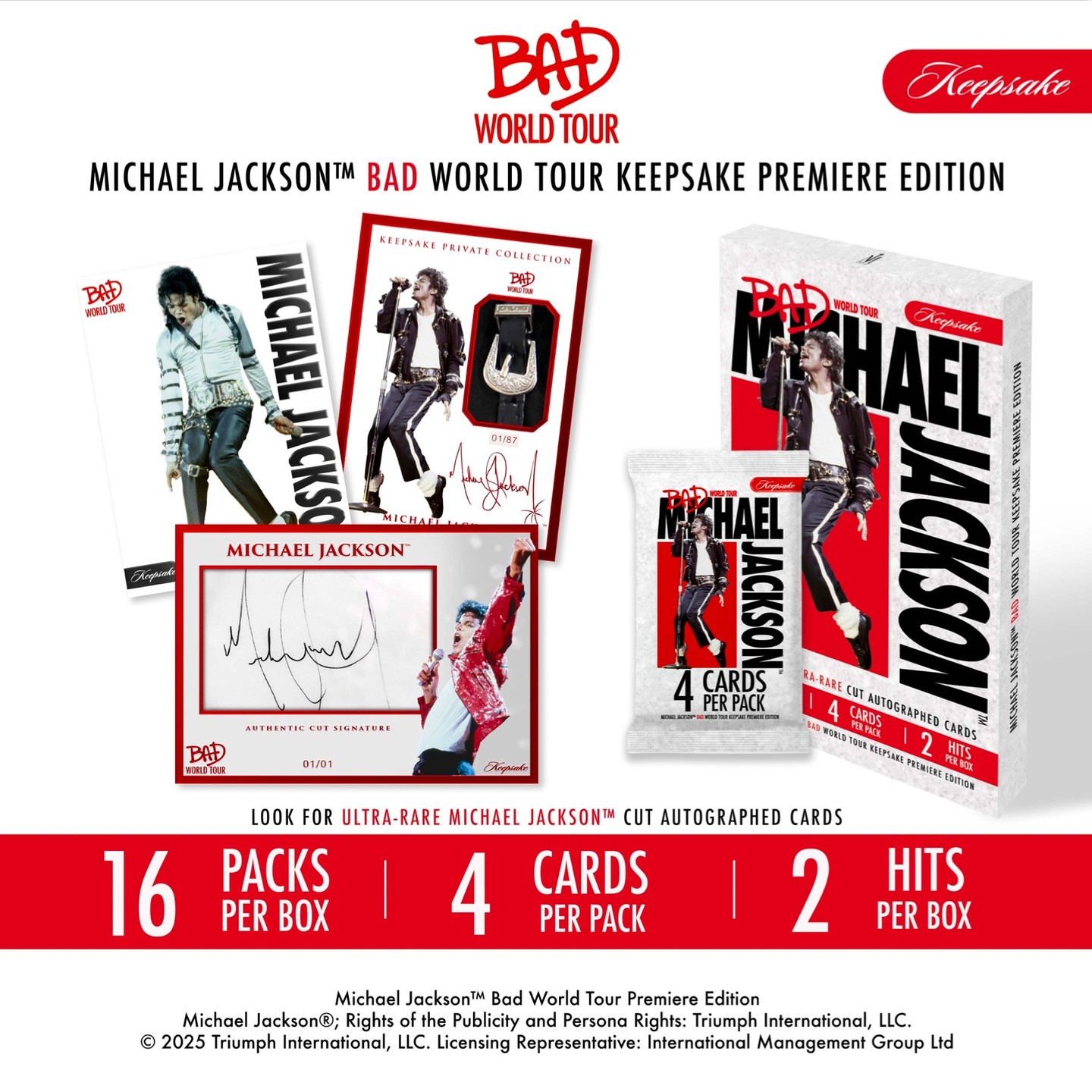 Keepsake Trading Cards Facebook ad
