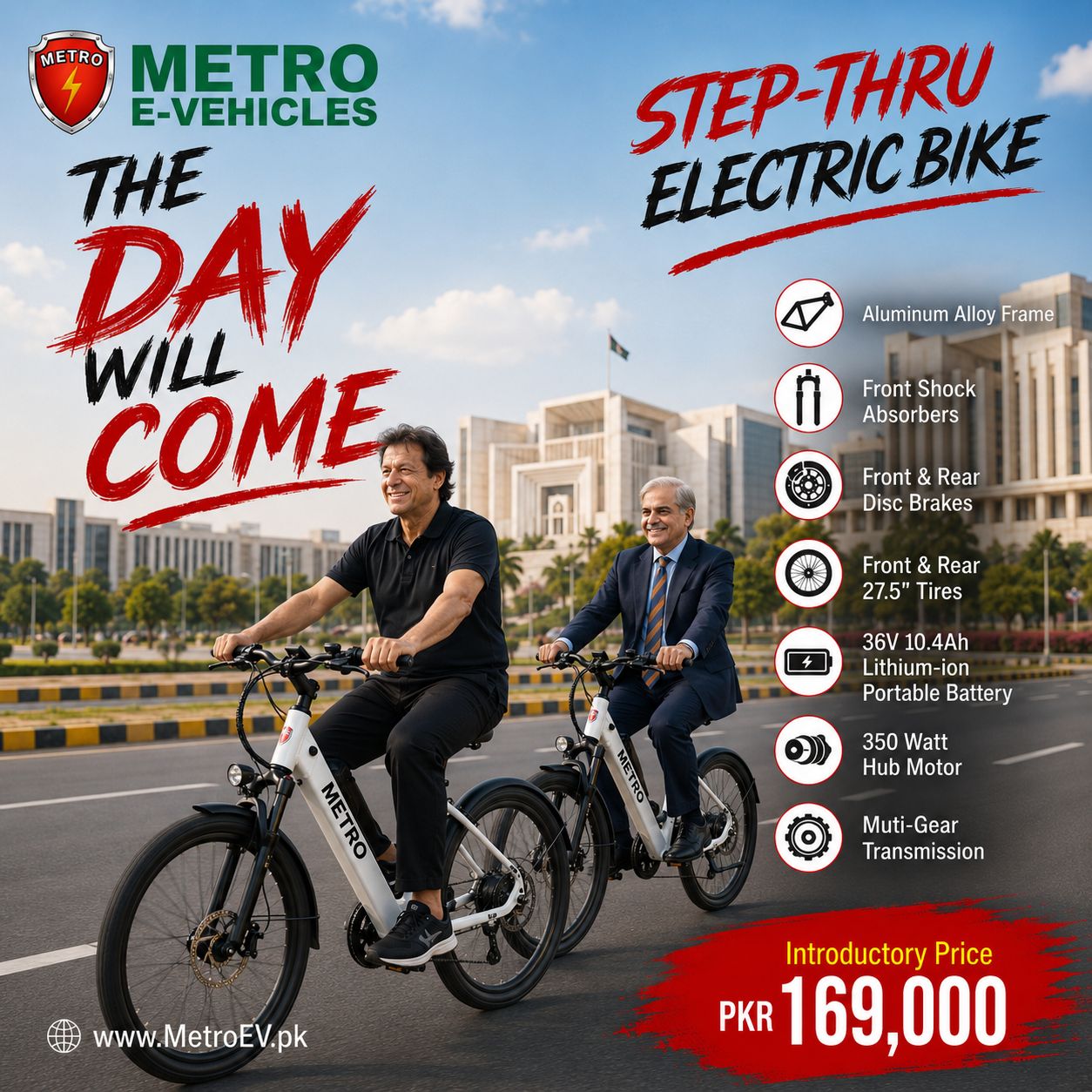 Metro E-Vehicles Facebook ad: The day will come when you see theโฆ