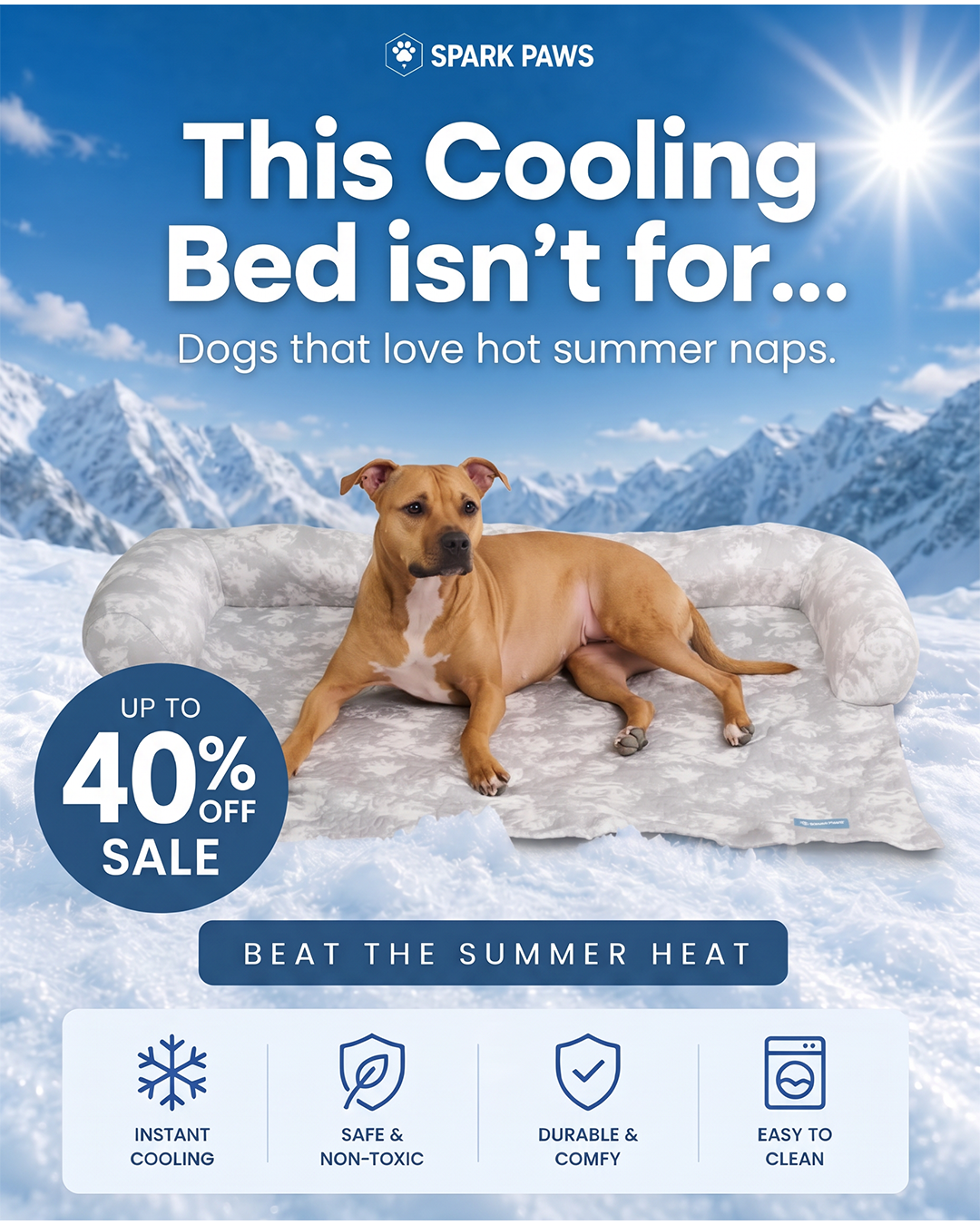 Spark Paws Facebook ad