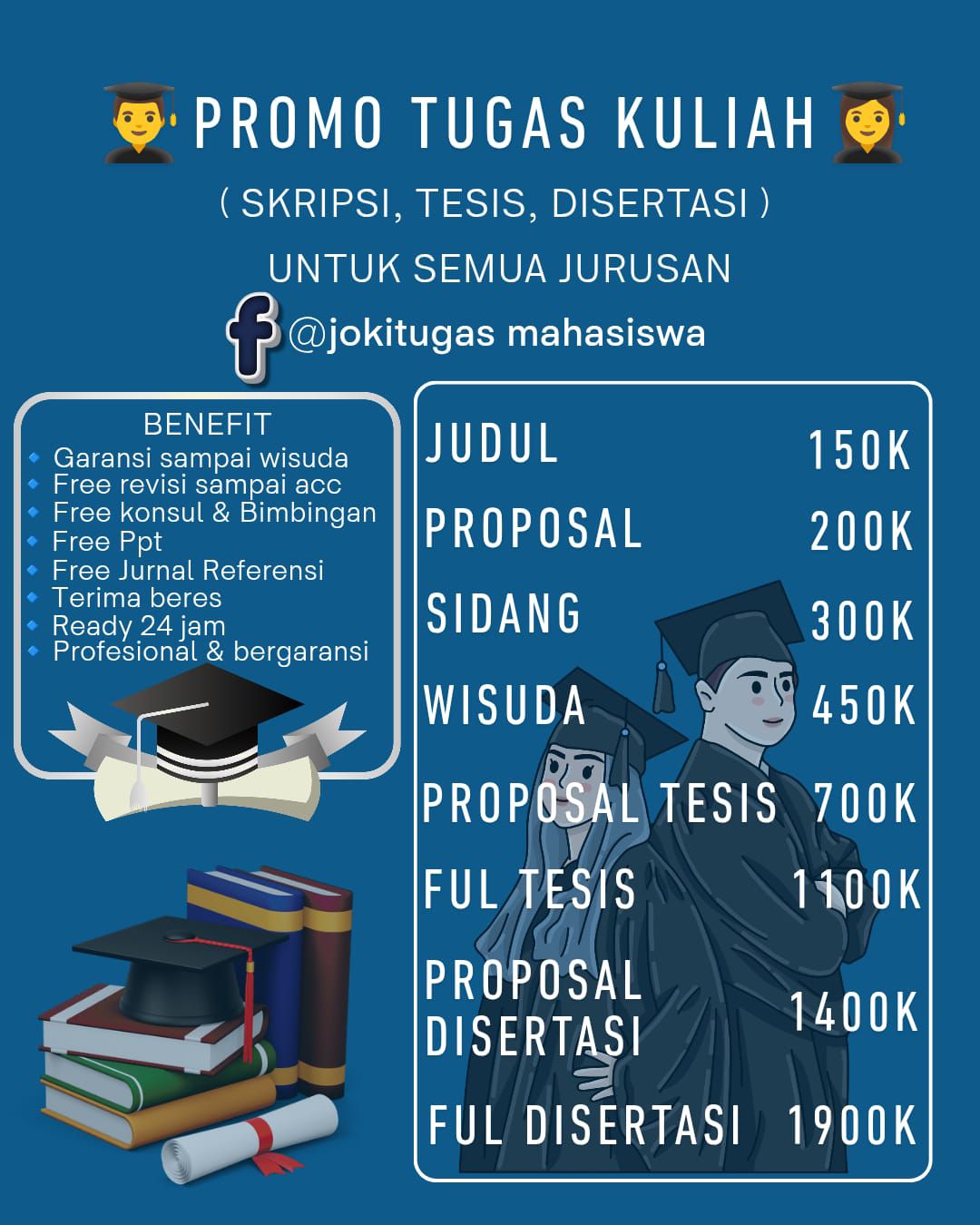 jokitugas mahasiswa Facebook ad: Bingung harus mulai dari mana?