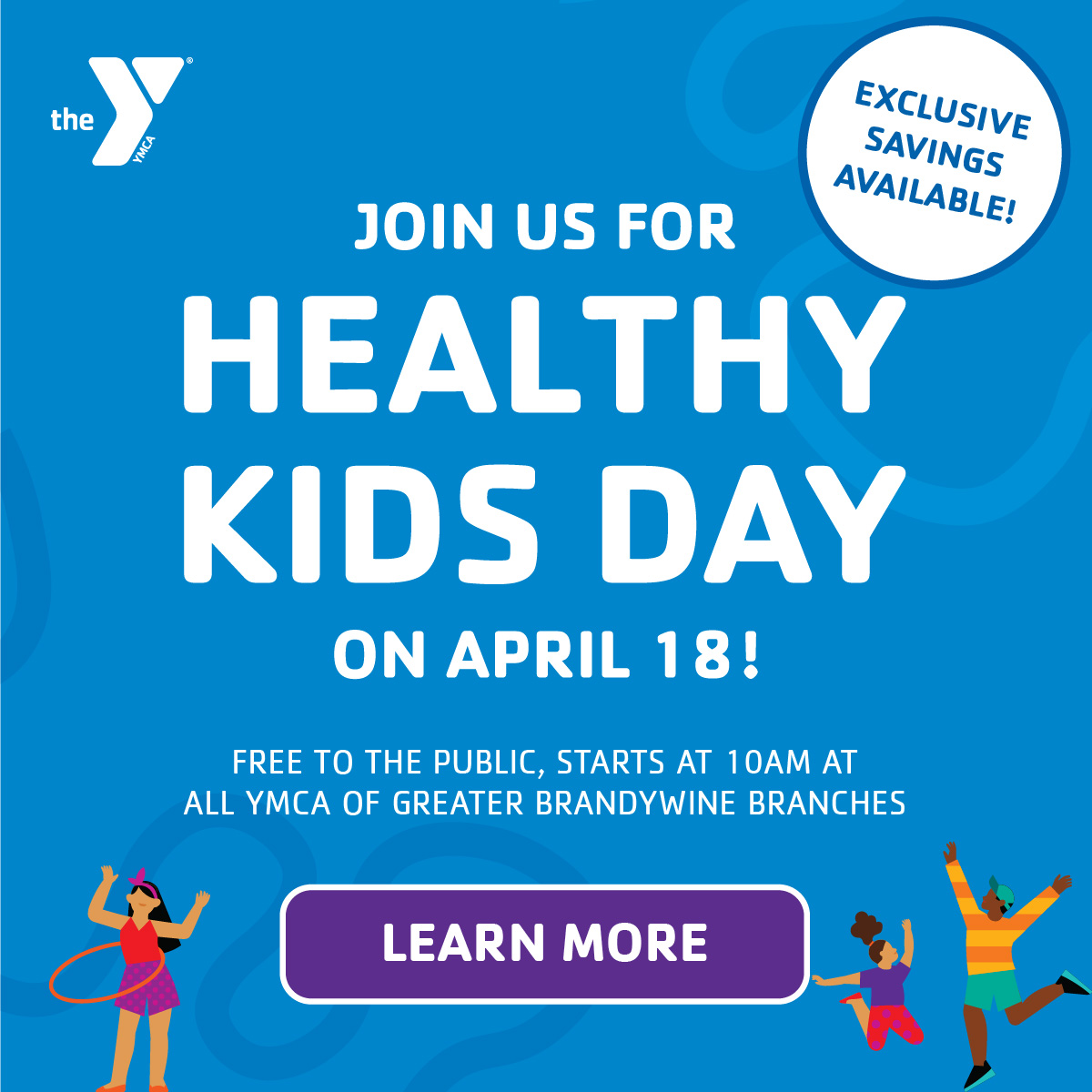 YMCA of Greater Brandywine Facebook ad from Apr 3, 2026