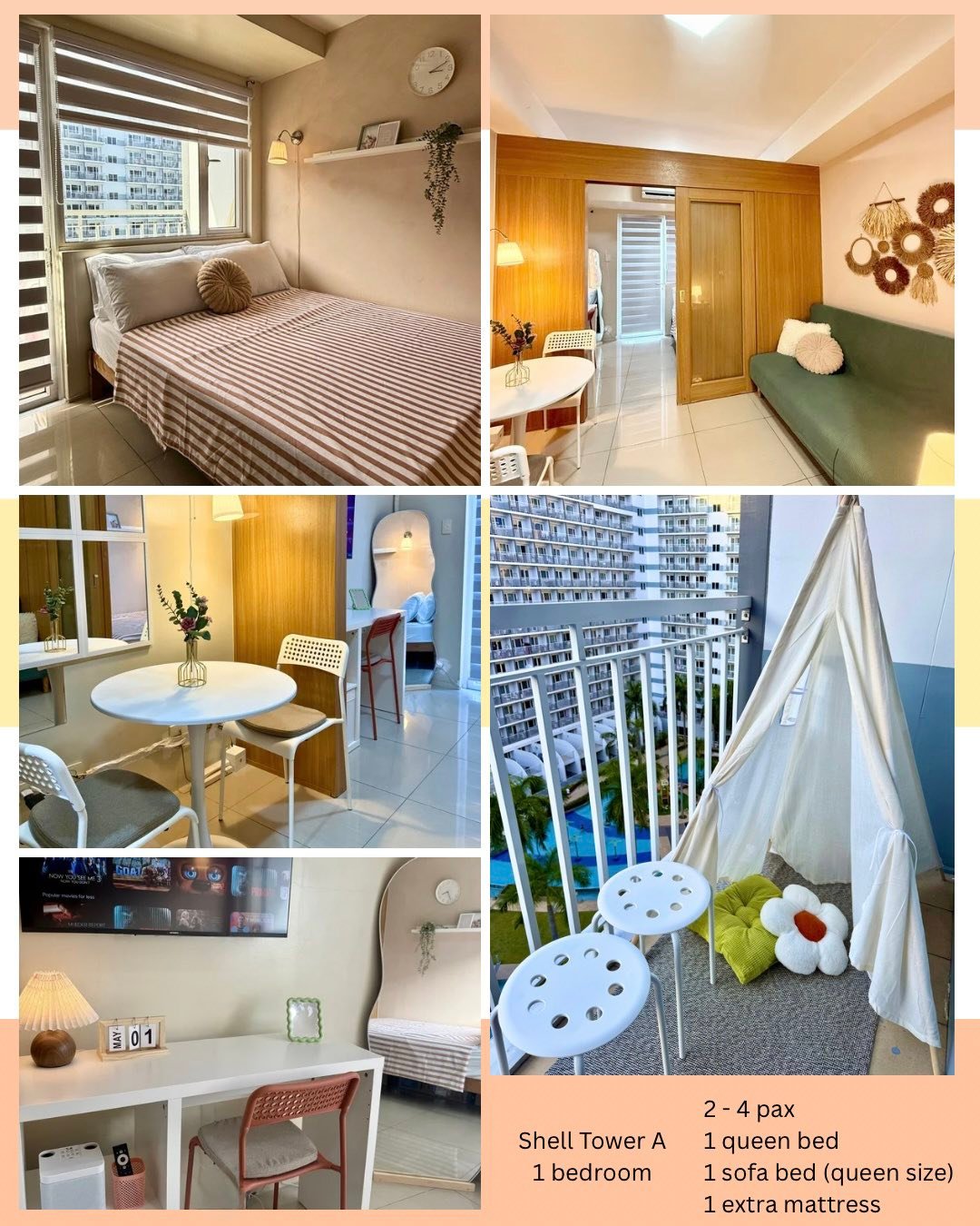 Cozy Stays - MOA Facebook ad: Staycation at Shell Residences - MOA