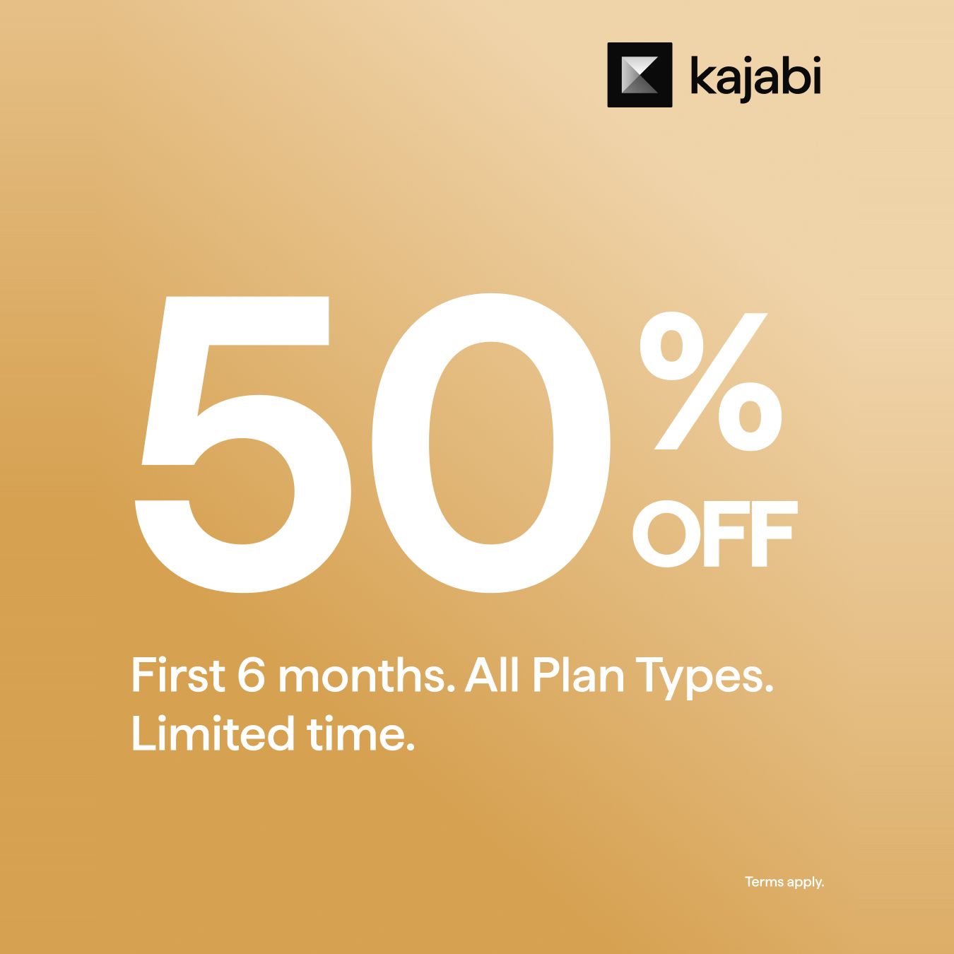 Kajabi Facebook ad