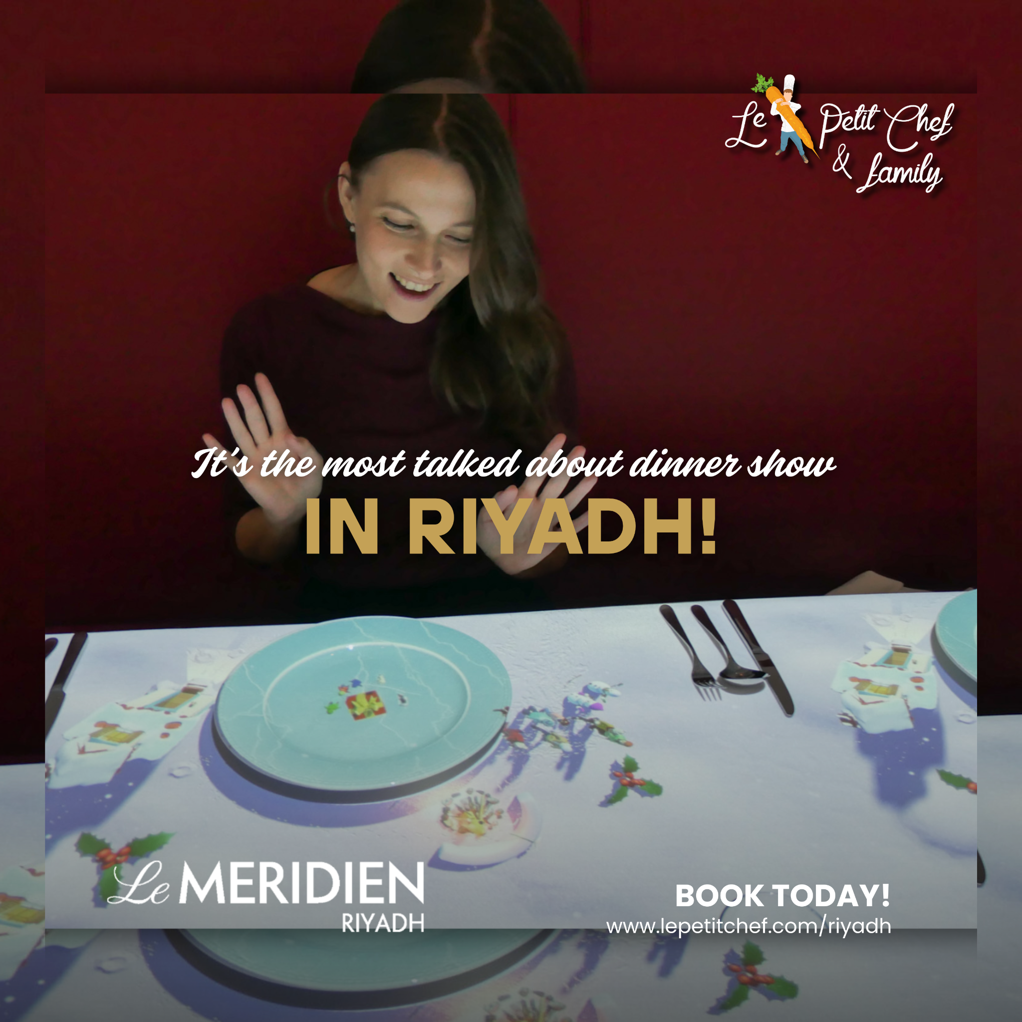 Le Petit Chef Facebook ad