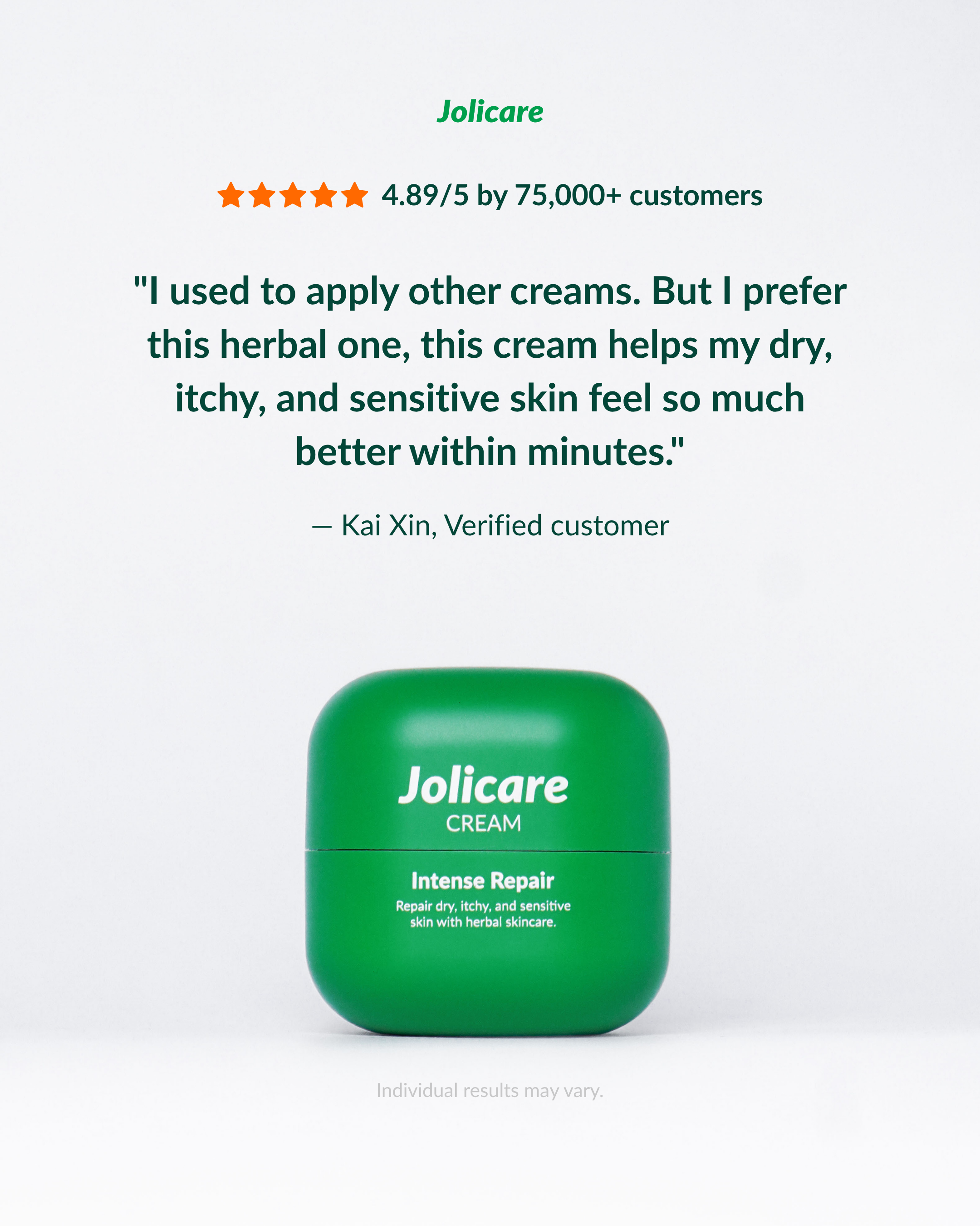 Jolicare Singapore Facebook ad