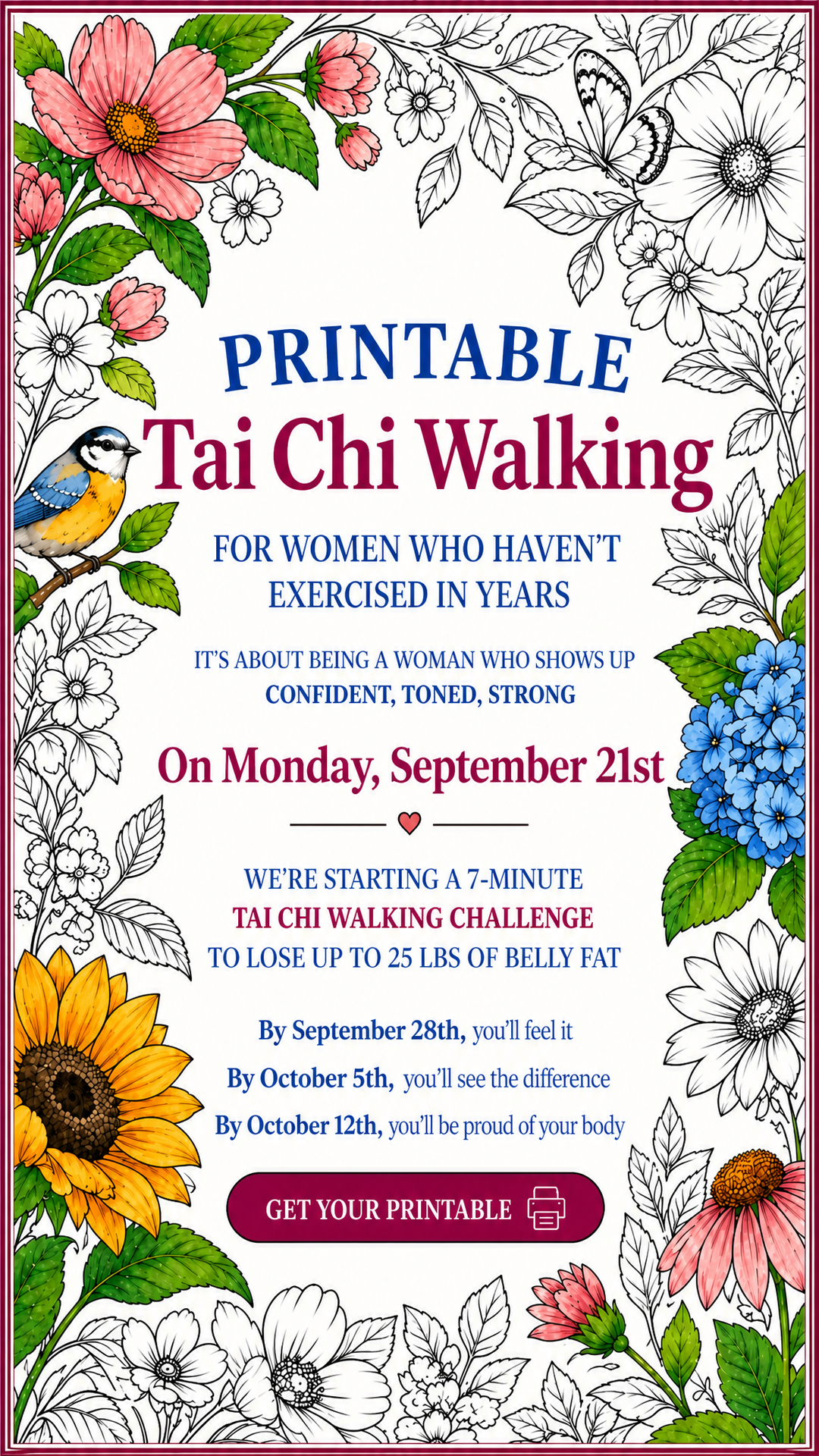WalkFit Daily Walking Plan Facebook ad