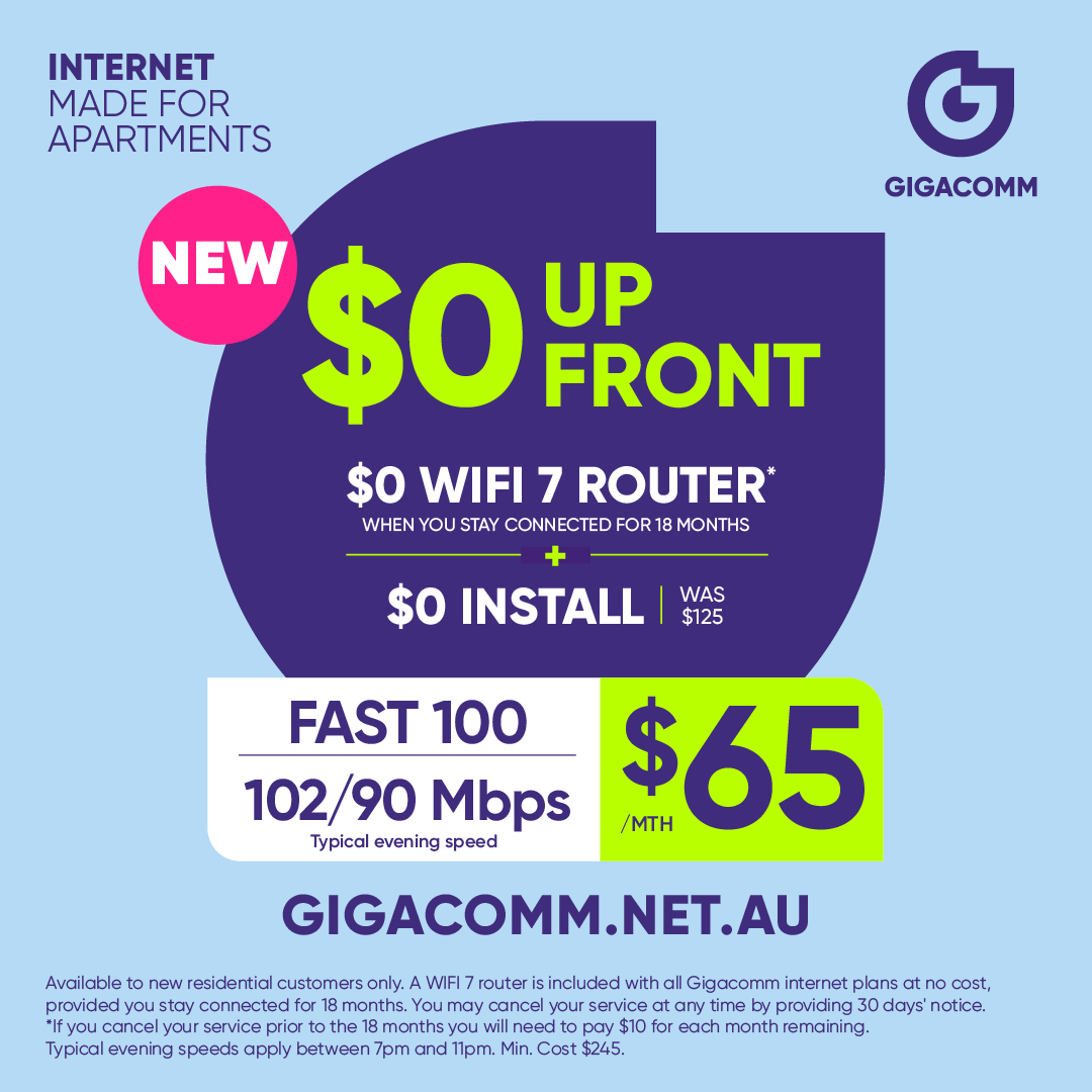Gigacomm Facebook ad