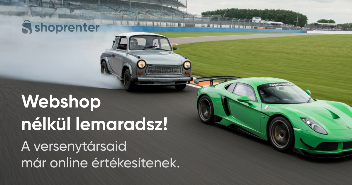 Shoprenter Facebook ad