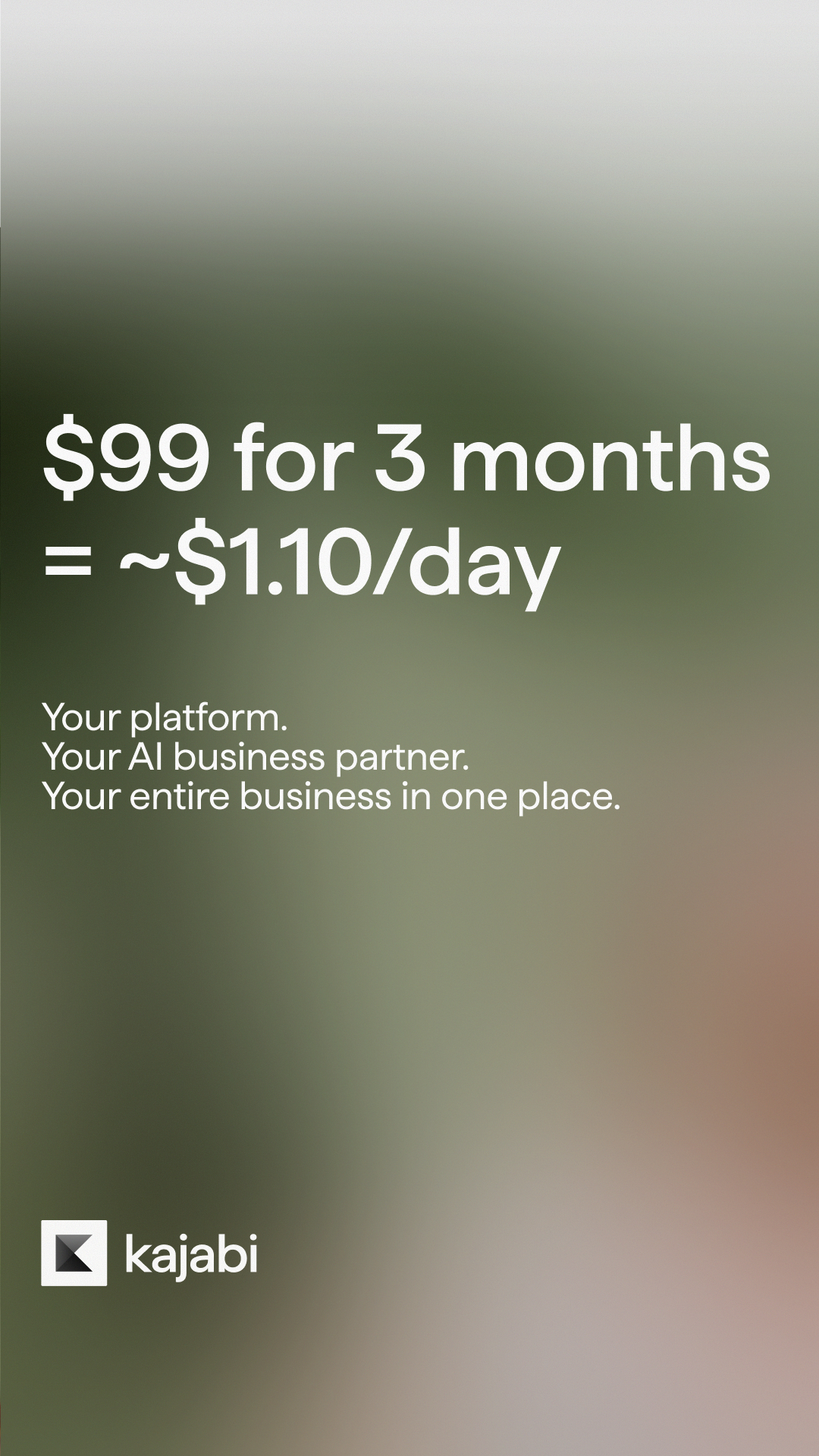 Kajabi Facebook ad