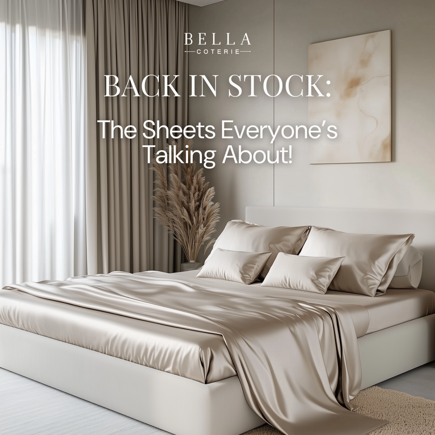 Bella Coterie Facebook ad: Shut Down Bad Sleep