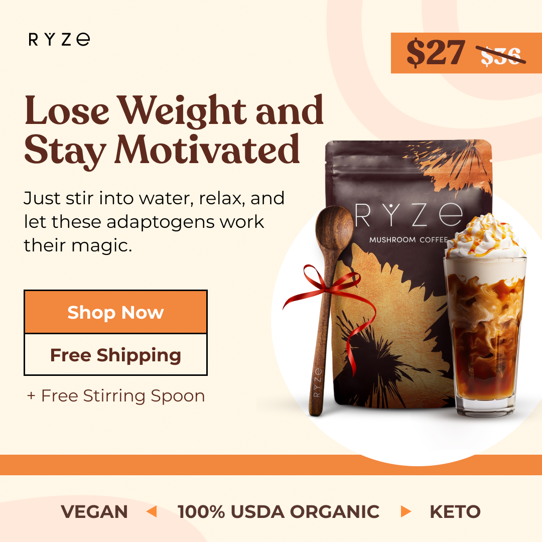 RYZE Superfoods Facebook ad