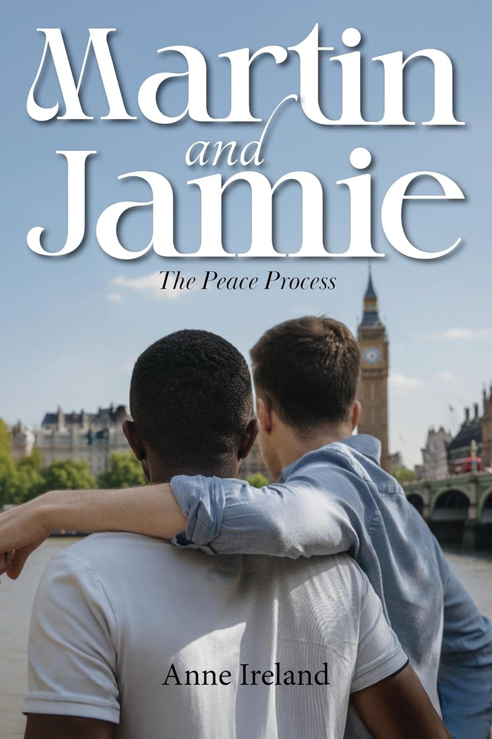 Anne Ireland - Author Facebook ad: Martin and Jamie: The Peace Process