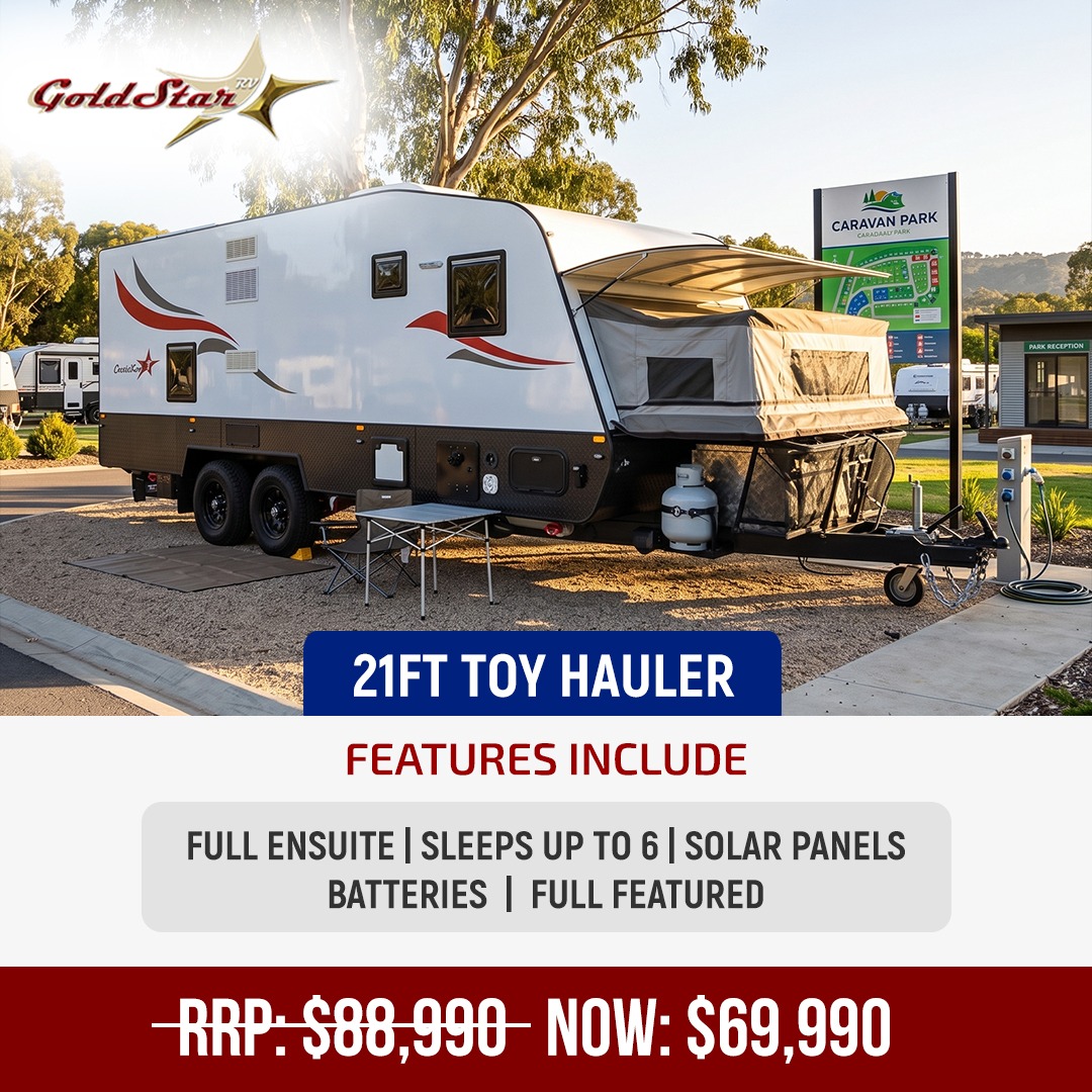 Goldstar RV QLD Facebook ad