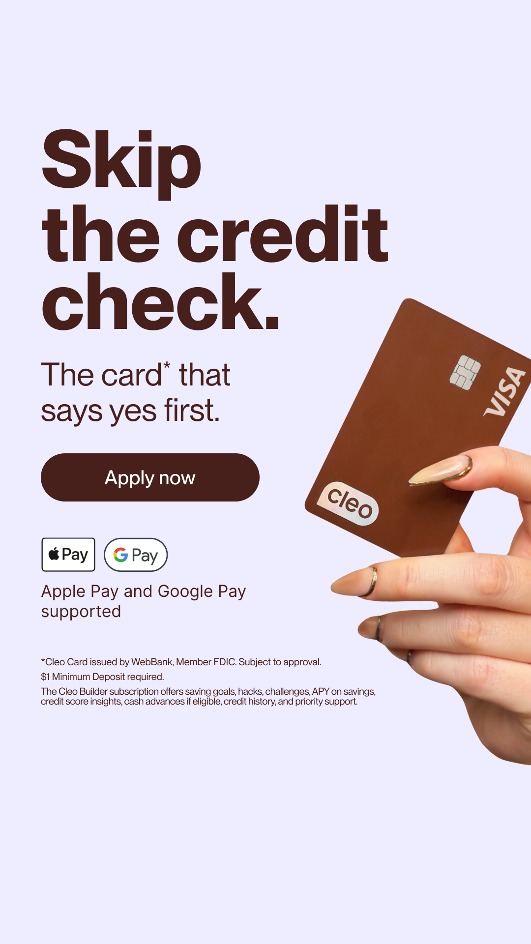 Cleo Facebook ad