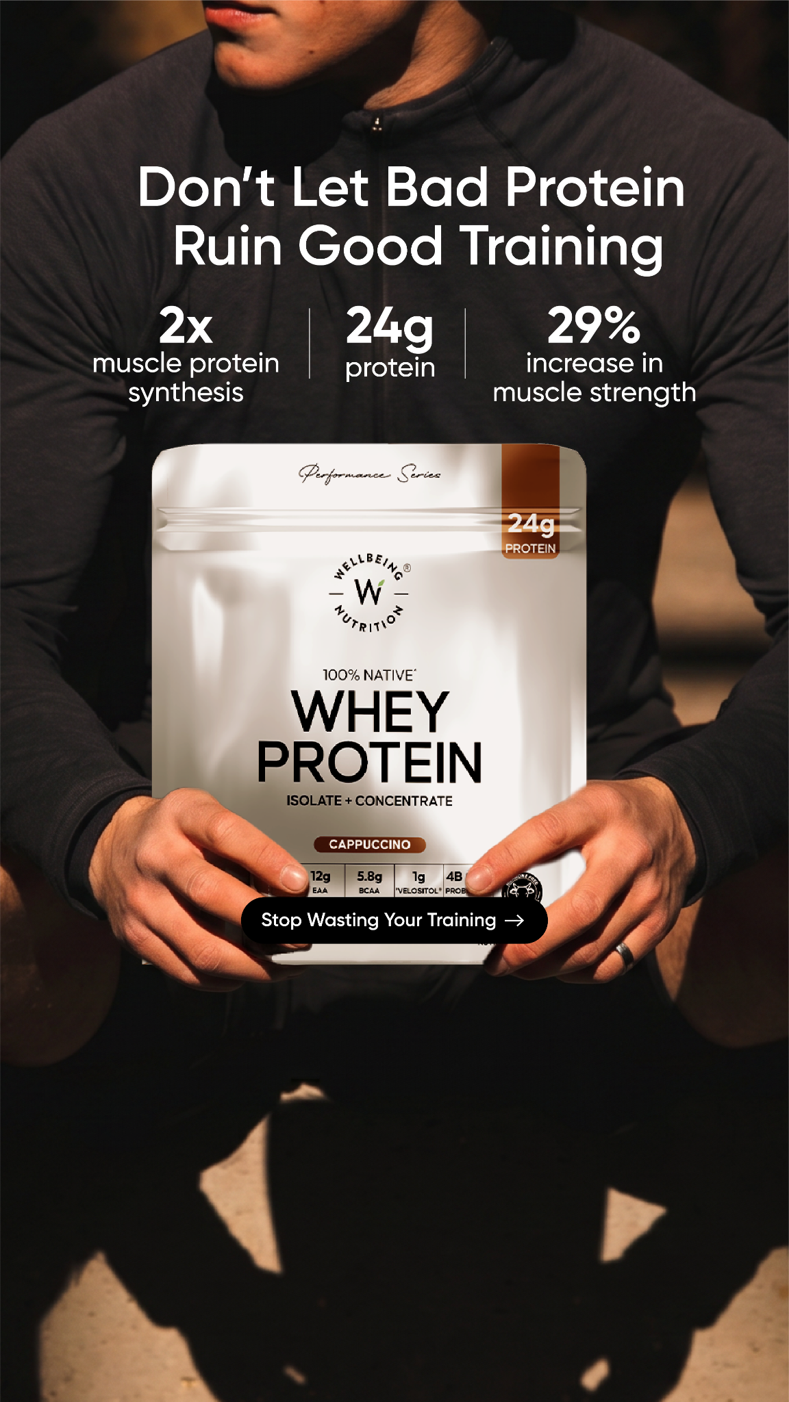 Wellbeing Nutrition Facebook ad