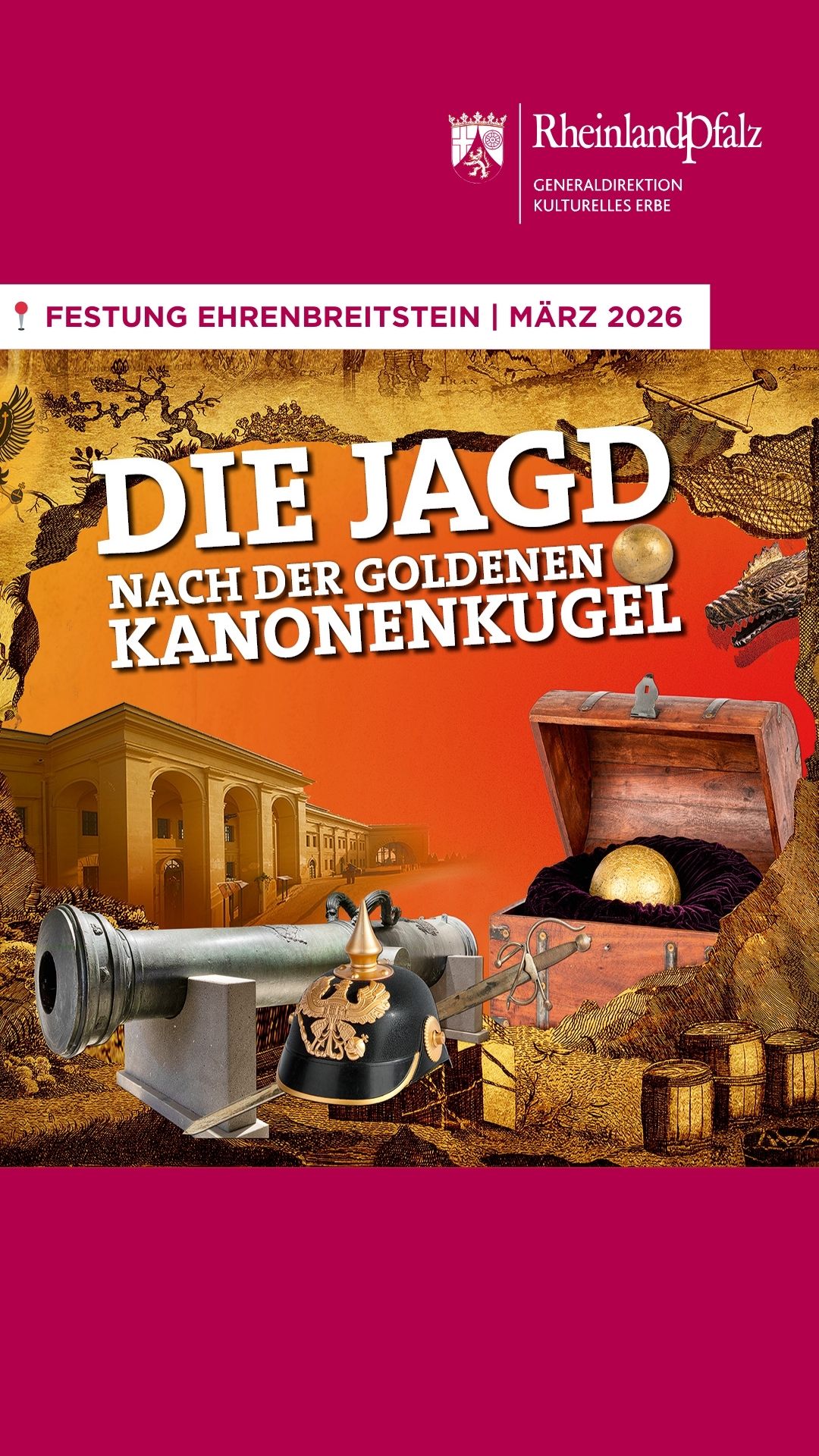 Kulturelles Erbe Rheinland-Pfalz Facebook ad from Feb 19, 2026