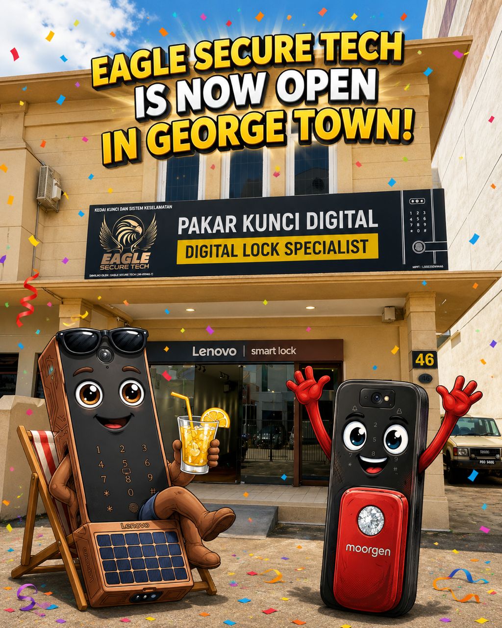 Eagle Secure Tech Sdn Bhd Facebook ad: Penang 新家装修?