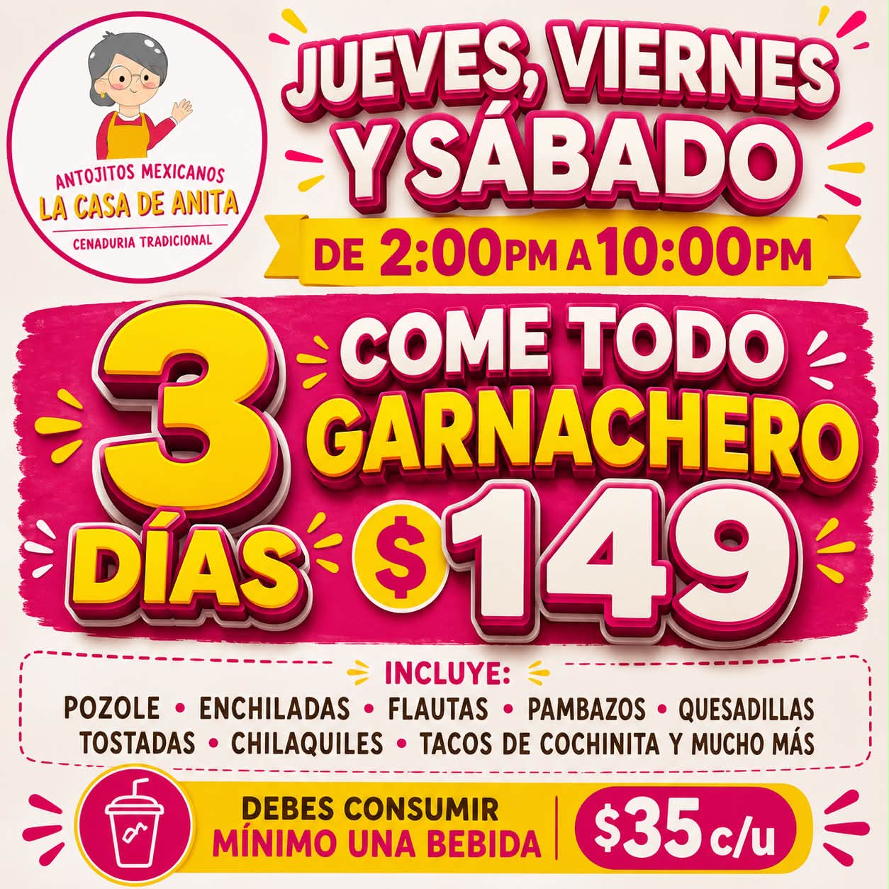 La Casa de Anita Facebook ad: ¡La espera terminó!