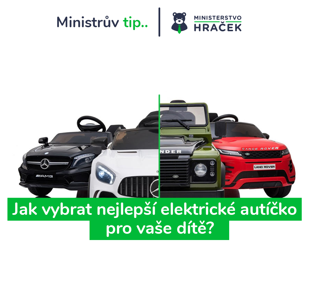 Ministerstvo hraček Facebook ad: Jak vybrat elektrické autíčko