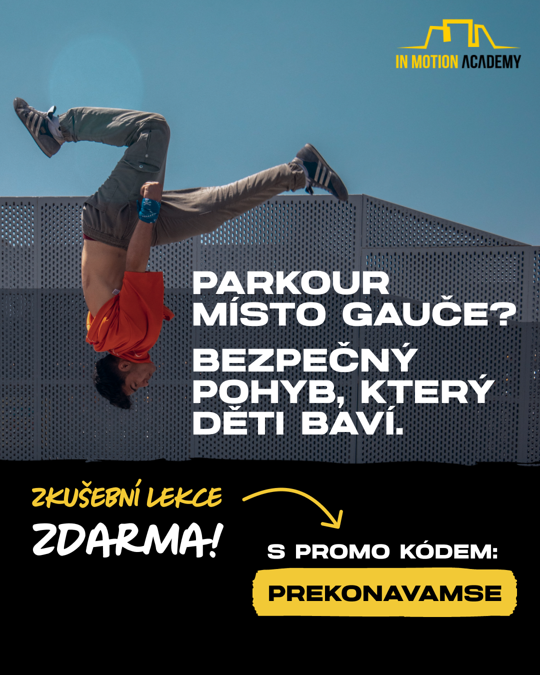 In Motion Academy Facebook ad from Sep 25, 2025
