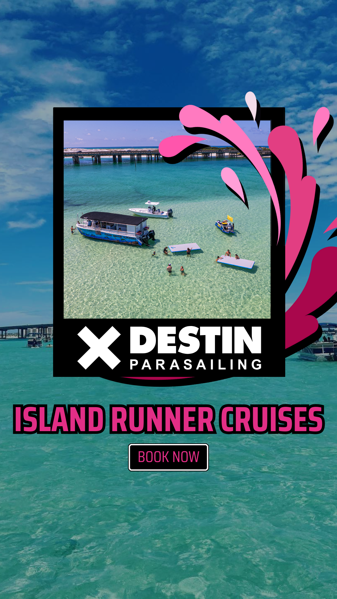 Destin Parasailing Facebook ad