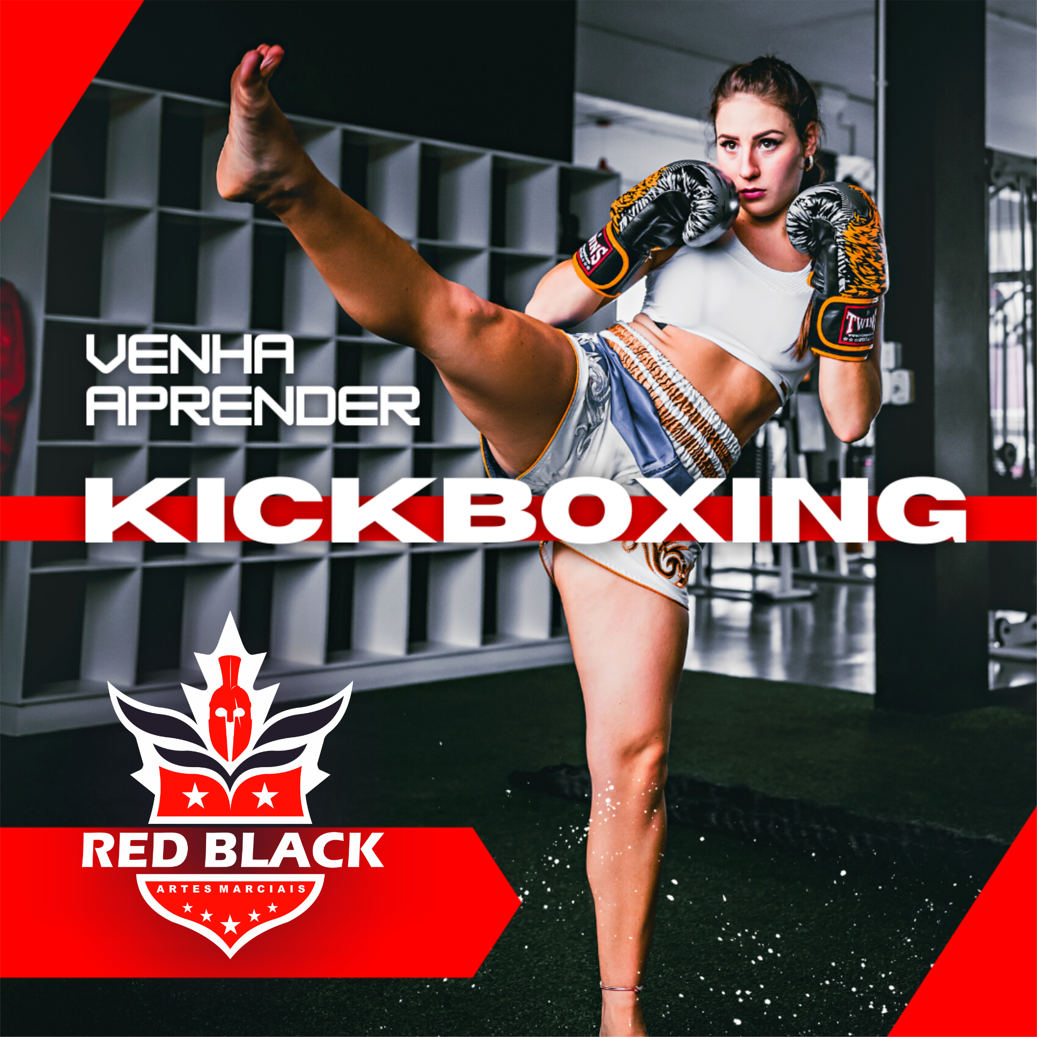 Red Black Artes Marciais Facebook ad