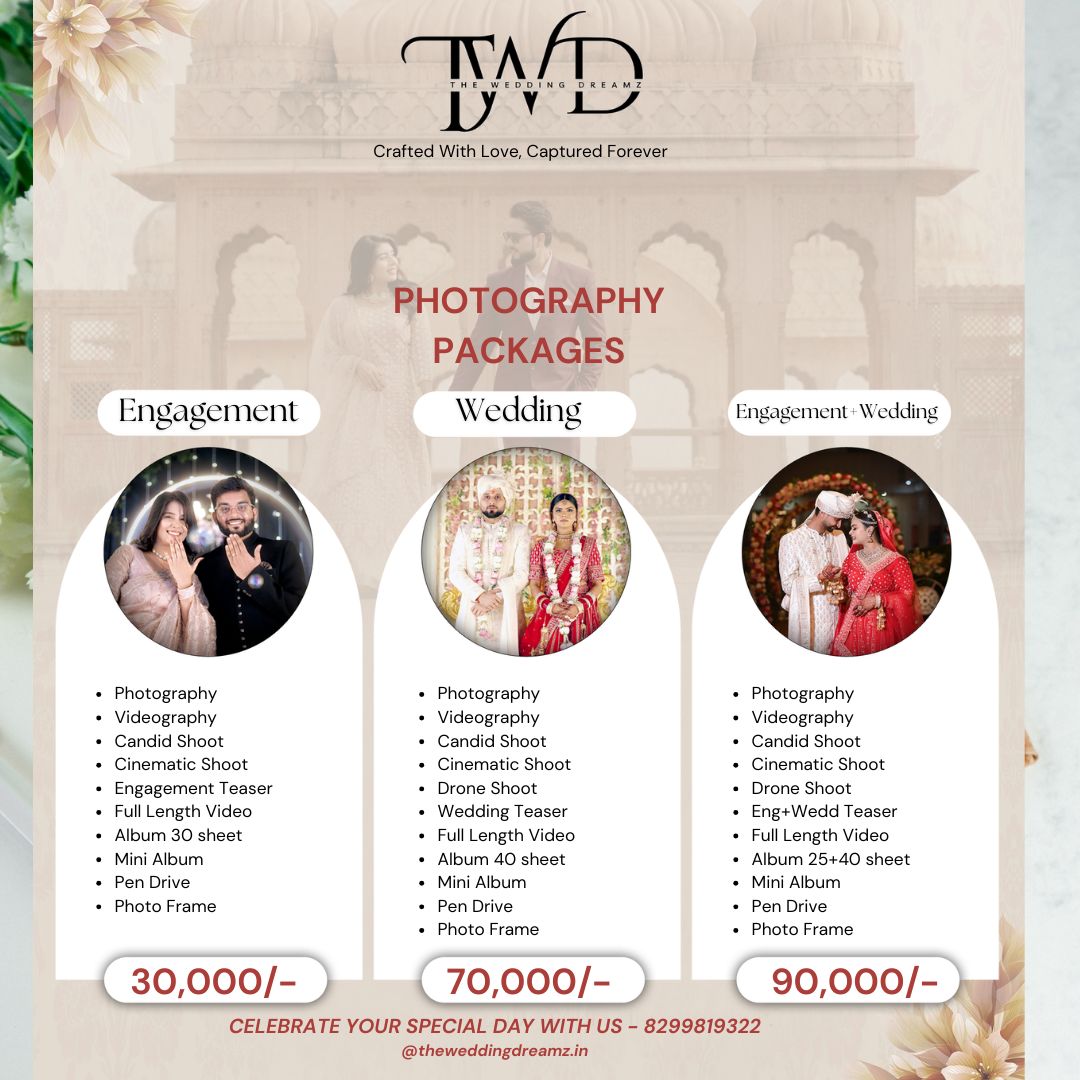 The Wedding Dreamz Facebook ad: Premium Wedding Photography That Feels Real