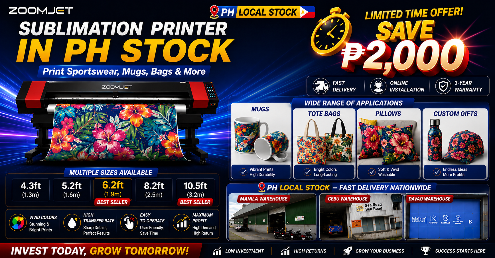 Zoomjet Printer Facebook ad
