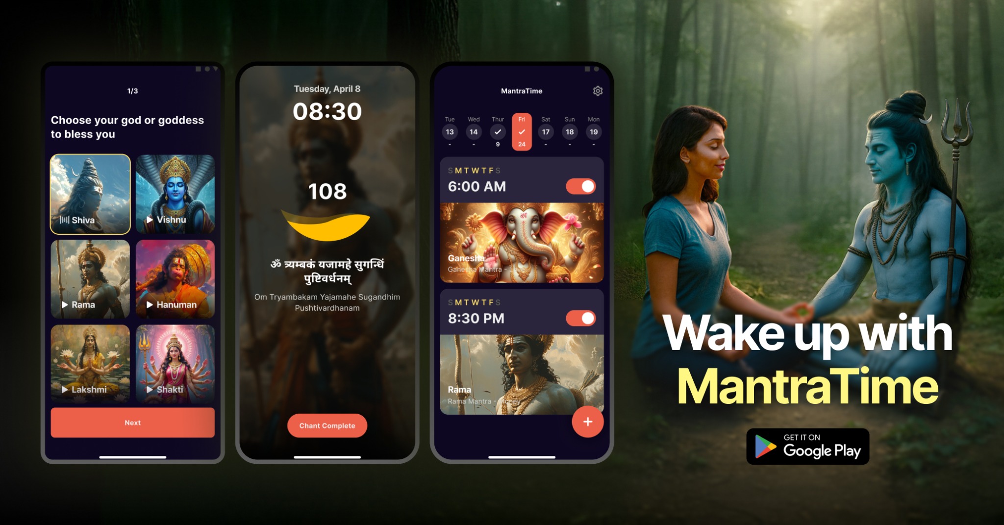 Mantra Time Facebook ad