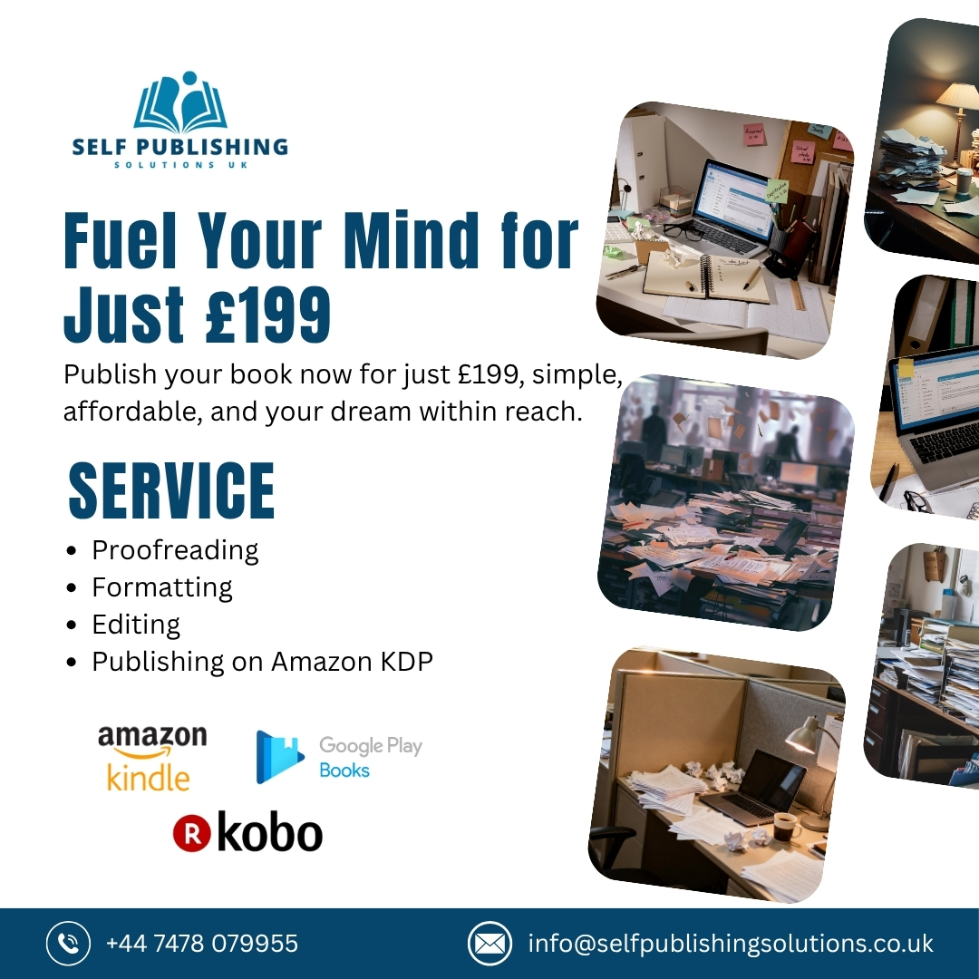 Self Publishing Solutions UK Facebook ad: Self Publishing Solutions UK, Publish Your Book for £199