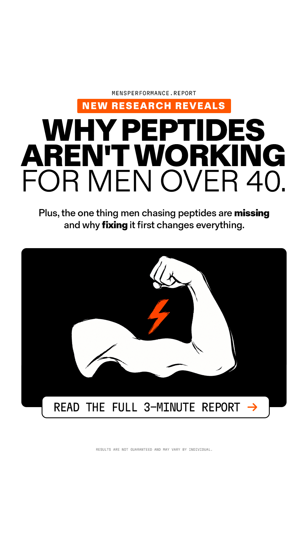 Mars Men Facebook ad
