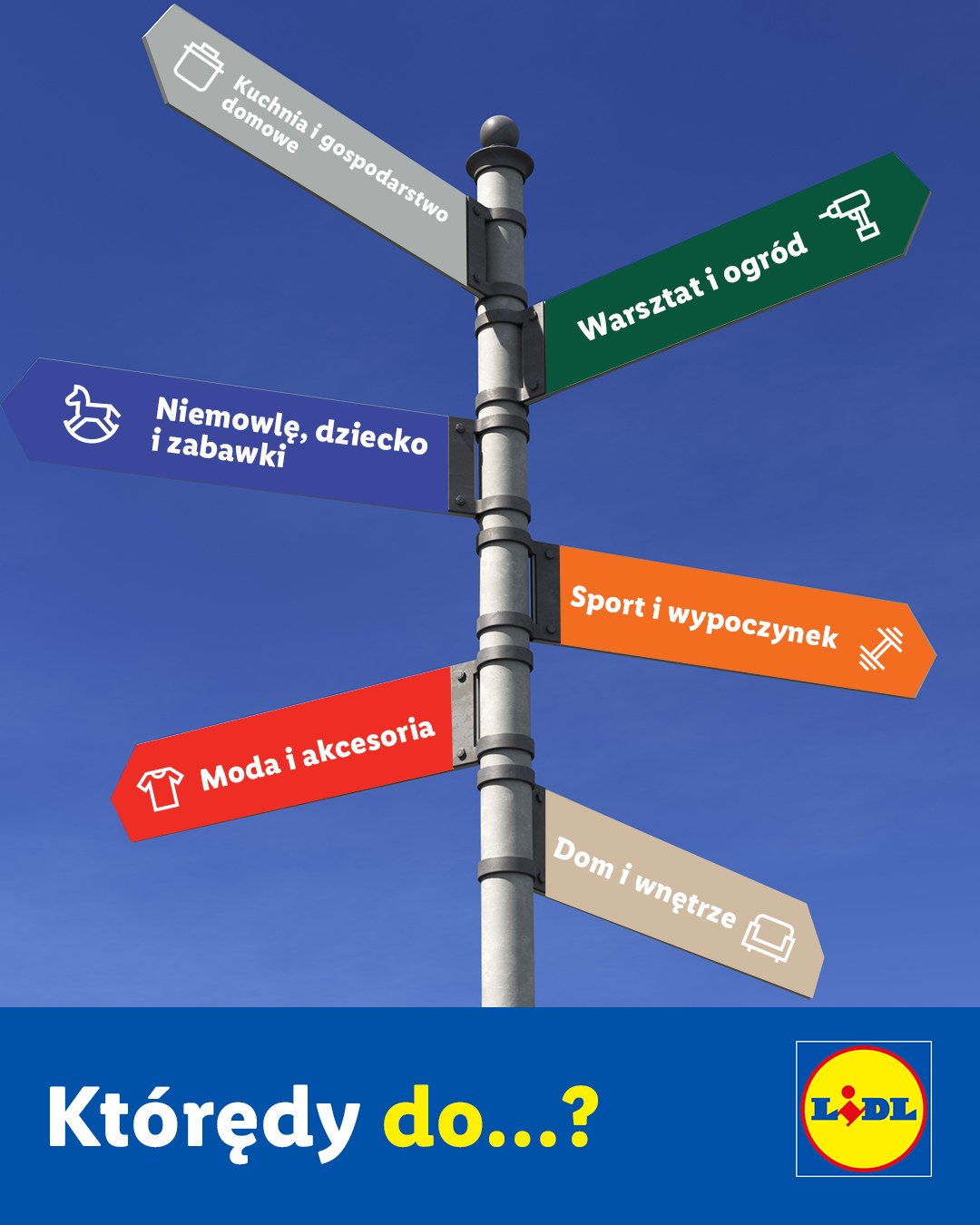 Lidl Polska Facebook ad: Już nie będziecie musieli o to pytać.